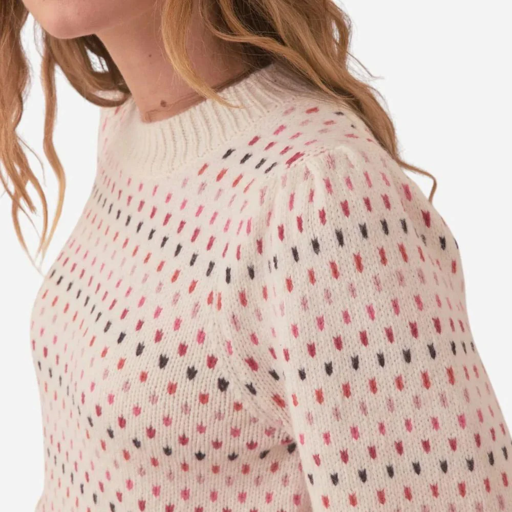 Marine Layer Women's Alma Puff Sleeve Sweater - Image 6