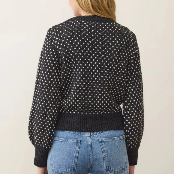 Marine Layer Women's Alma Puff Sleeve Sweater - Image 8