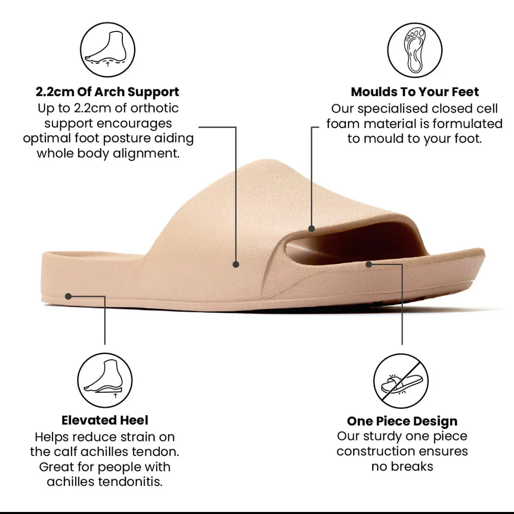 Archies Women's Arch Support Slides - Image 2