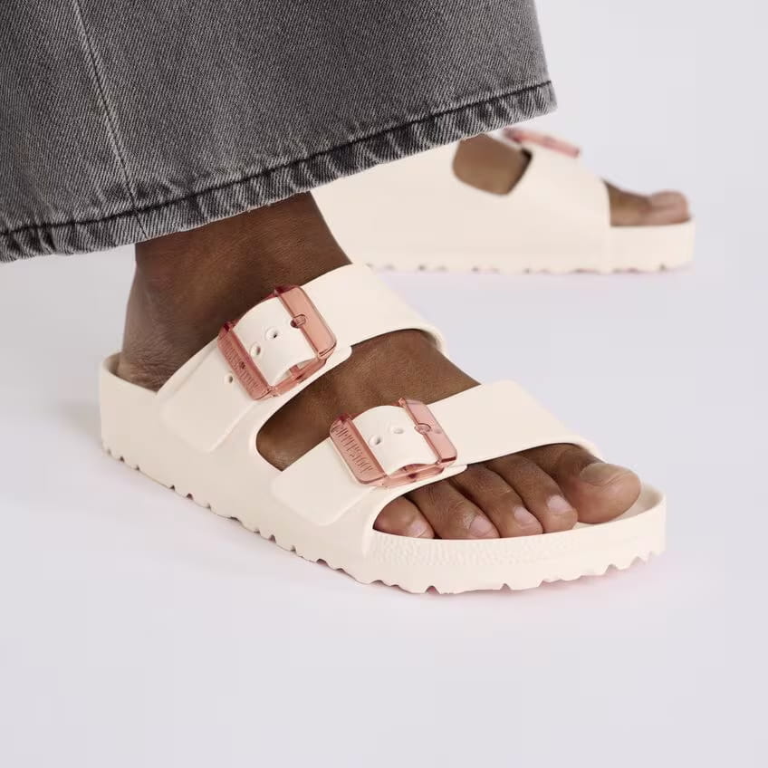 Birkenstock Women's Arizona Stealth Buckle Sandals - Image 5