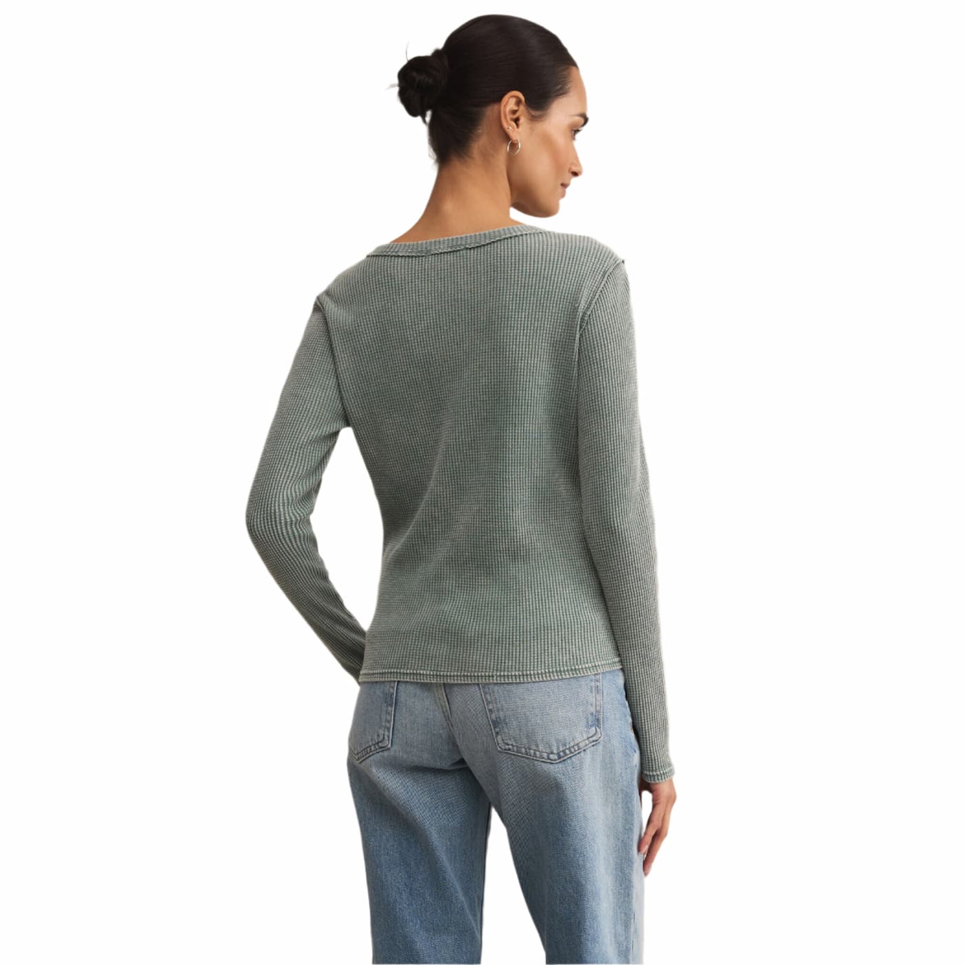 Z Supply Women's Arlet Thermal Mini Long Sleeve Top - Image 2