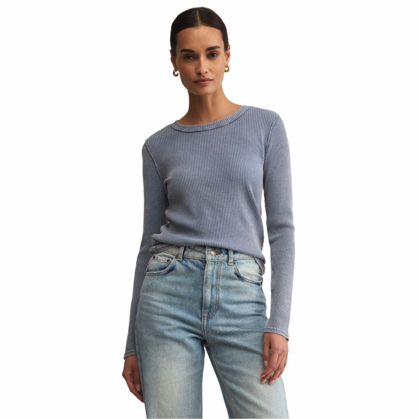 Z Supply Women's Arlet Thermal Mini Long Sleeve Top - Image 4