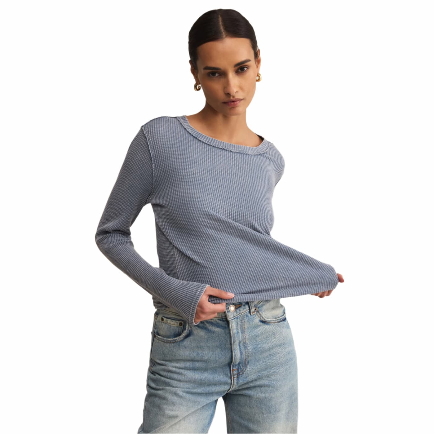 Z Supply Women's Arlet Thermal Mini Long Sleeve Top - Image 6