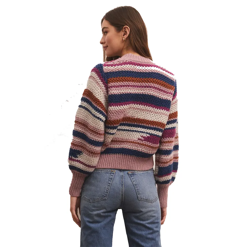 Z Supply Women's Asheville Stripe Sweater - Image 2
