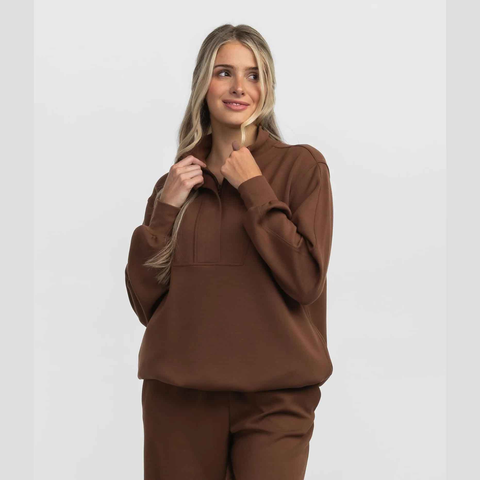 Southern Shirt Women's Astroknit Performace Quarter Zip - Image 4