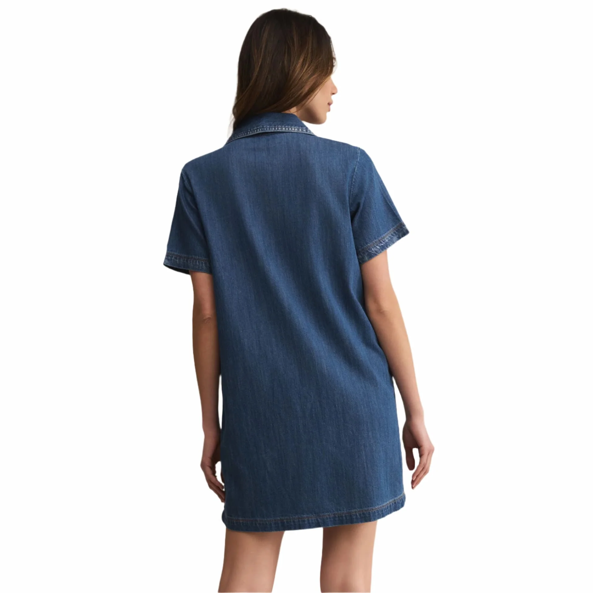 Z Supply Women's Authentic Denim Mini Dress - Image 2