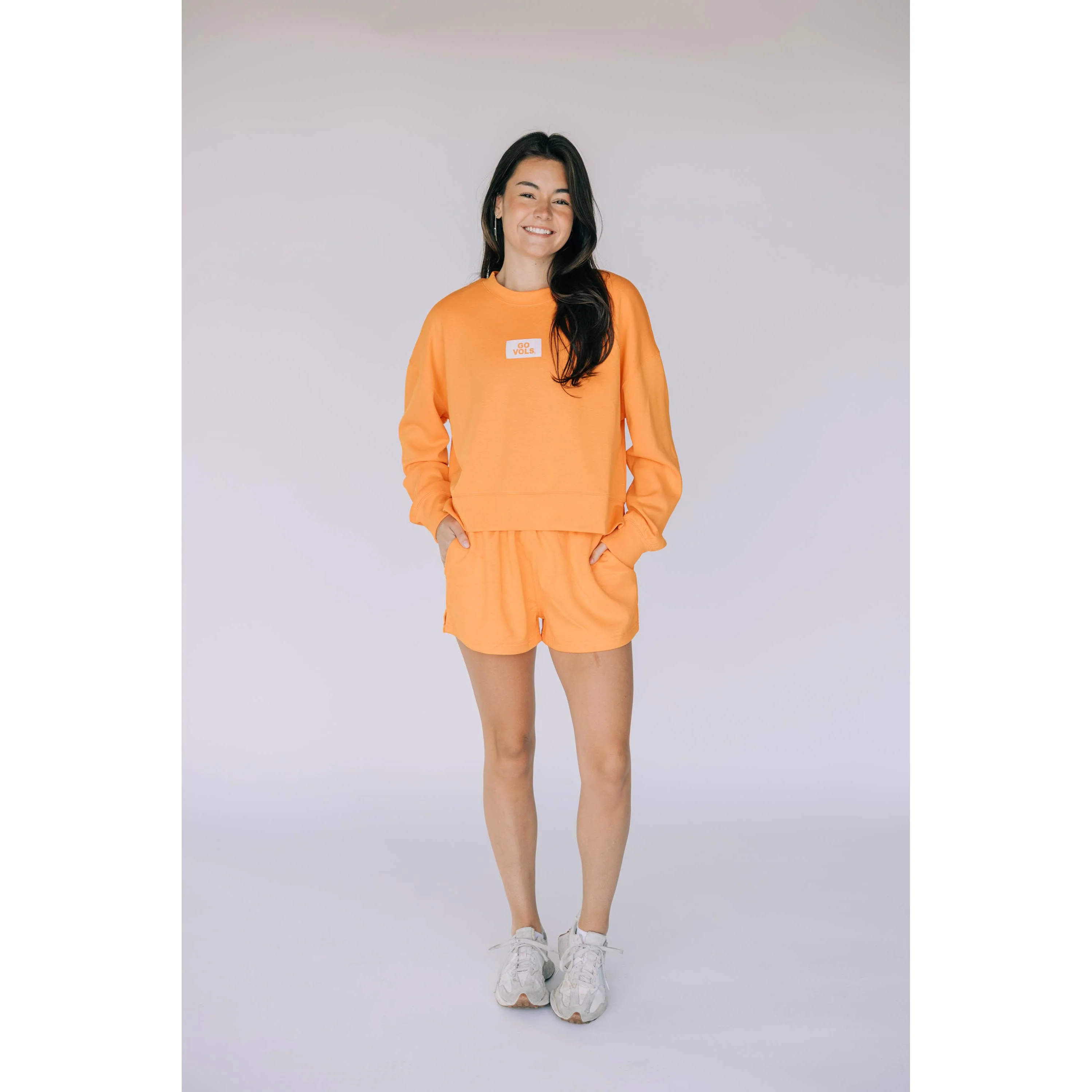 Scarlet & Gold Women's Ava Airy Crewneck Sweatshirt - Tennessee - Image 4