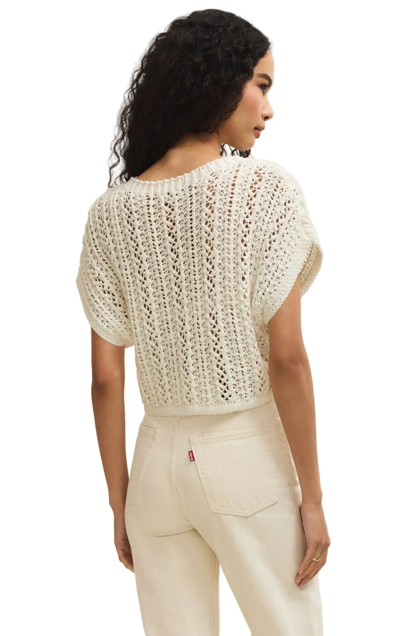 Z Supply Women's Ballast Crochet Top - Image 2