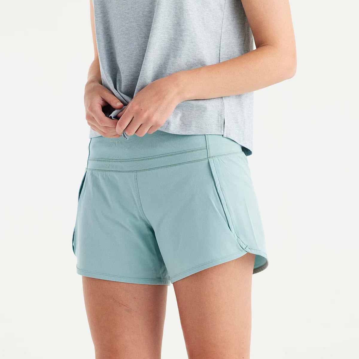 Free Fly Women's Bamboo-Lined Breeze Shorts - 4" Inseam - Image 5