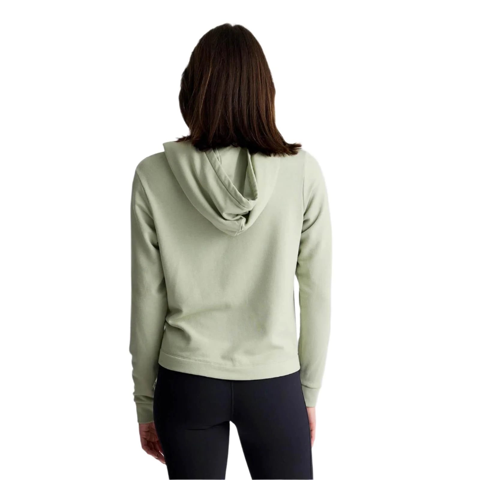 Free Fly Women's Bamboo Lightweight Fleece Cropped Hoodie - Image 2