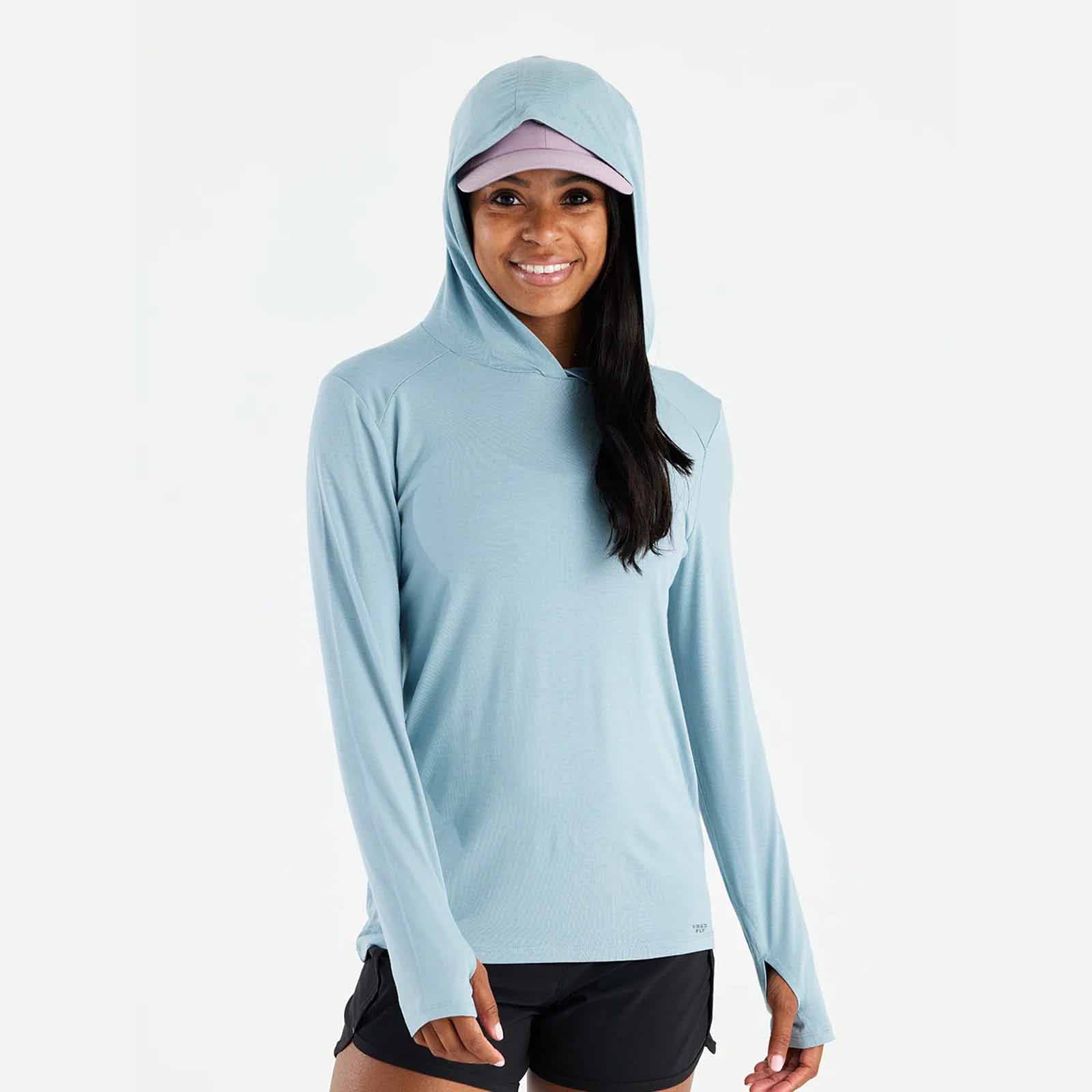 Free Fly Women's Bamboo Shade Hoodie II - Image 2