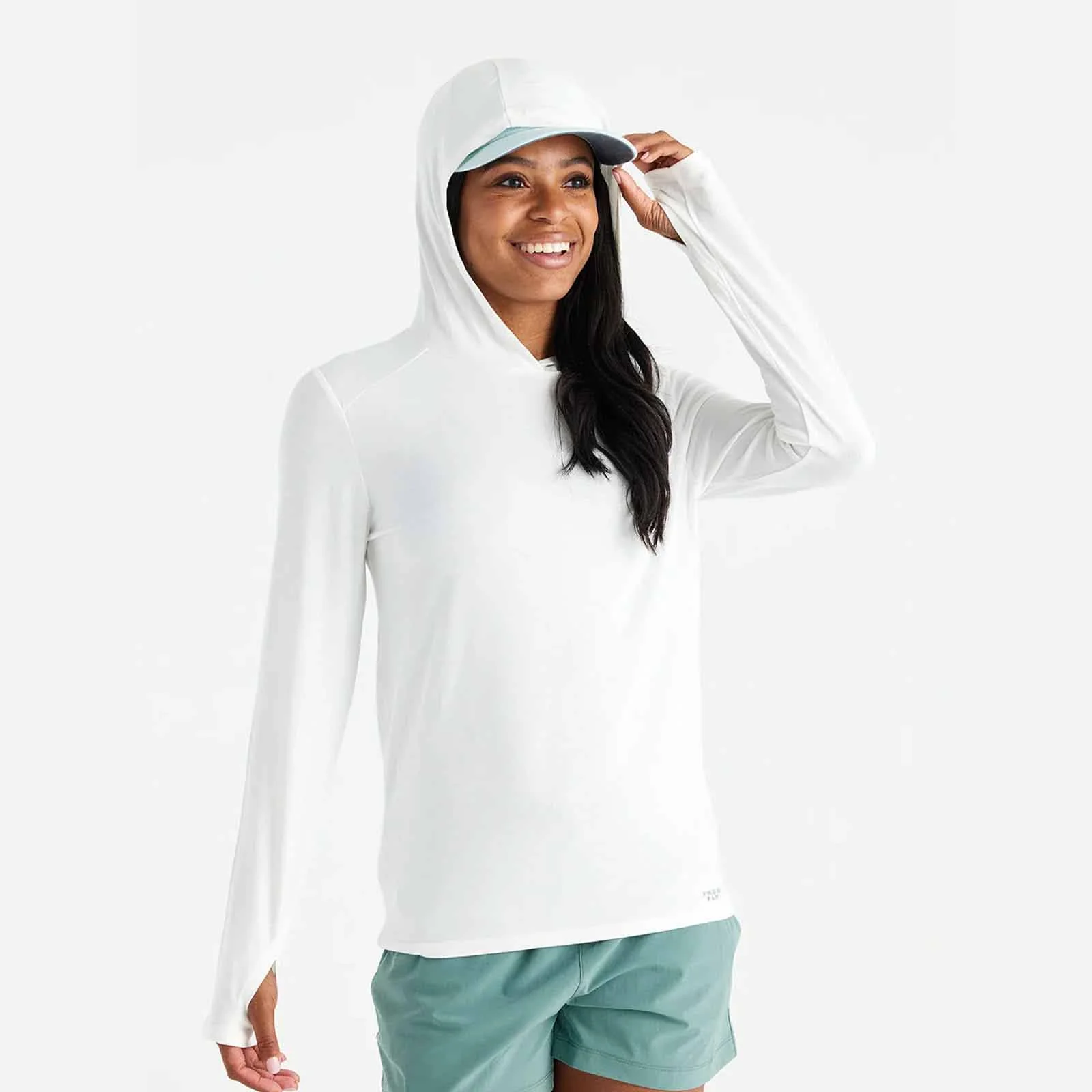 Free Fly Women's Bamboo Shade Hoodie II - Image 5