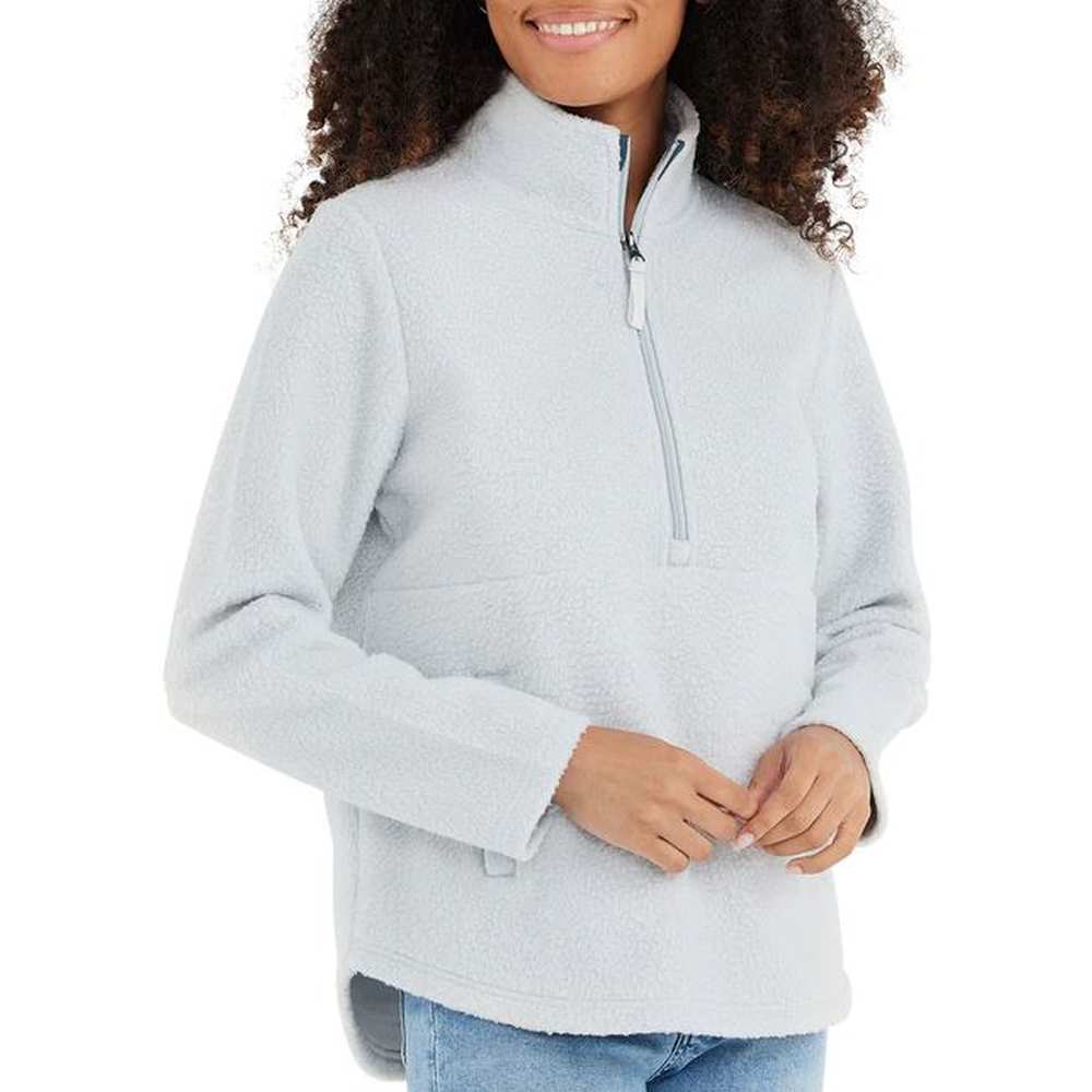 Free Fly Women's Bamboo Sherpa Fleece 1/2 Zip Pullover - Image 4