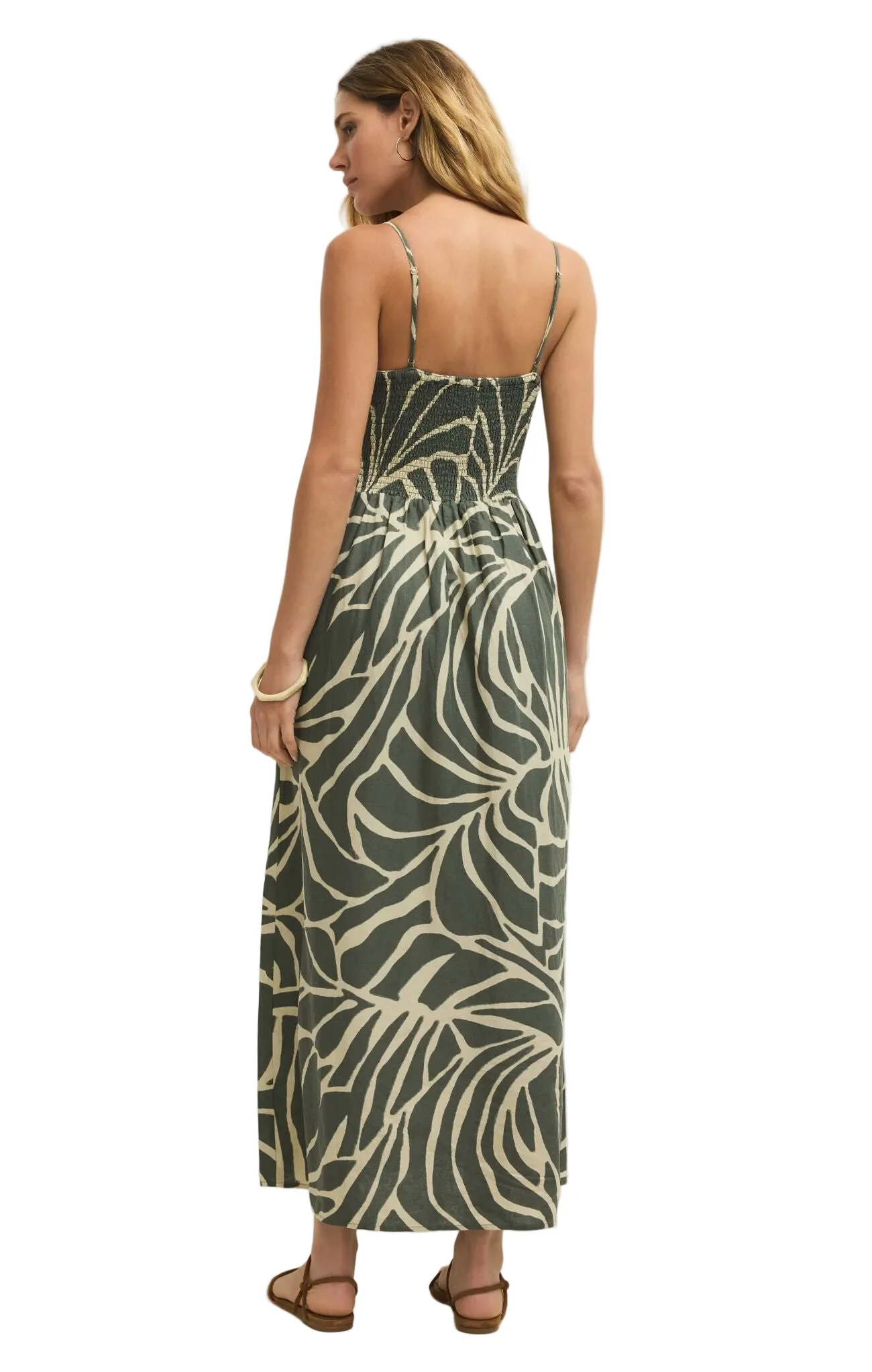 Z Supply Women's Bayside Tova Palm Midi Dress - Image 2