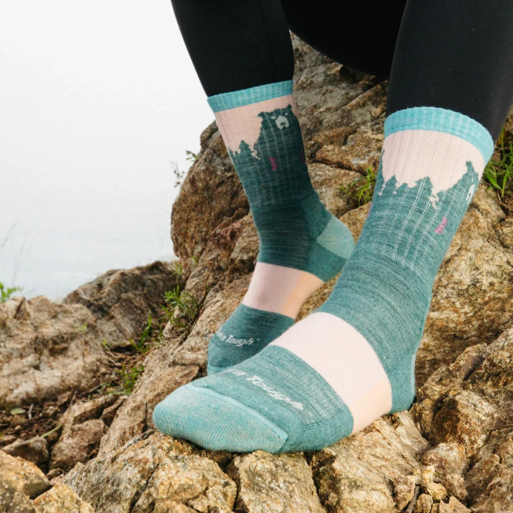 Darn Tough Socks Women's Bear Town Micro Crew - Image 2