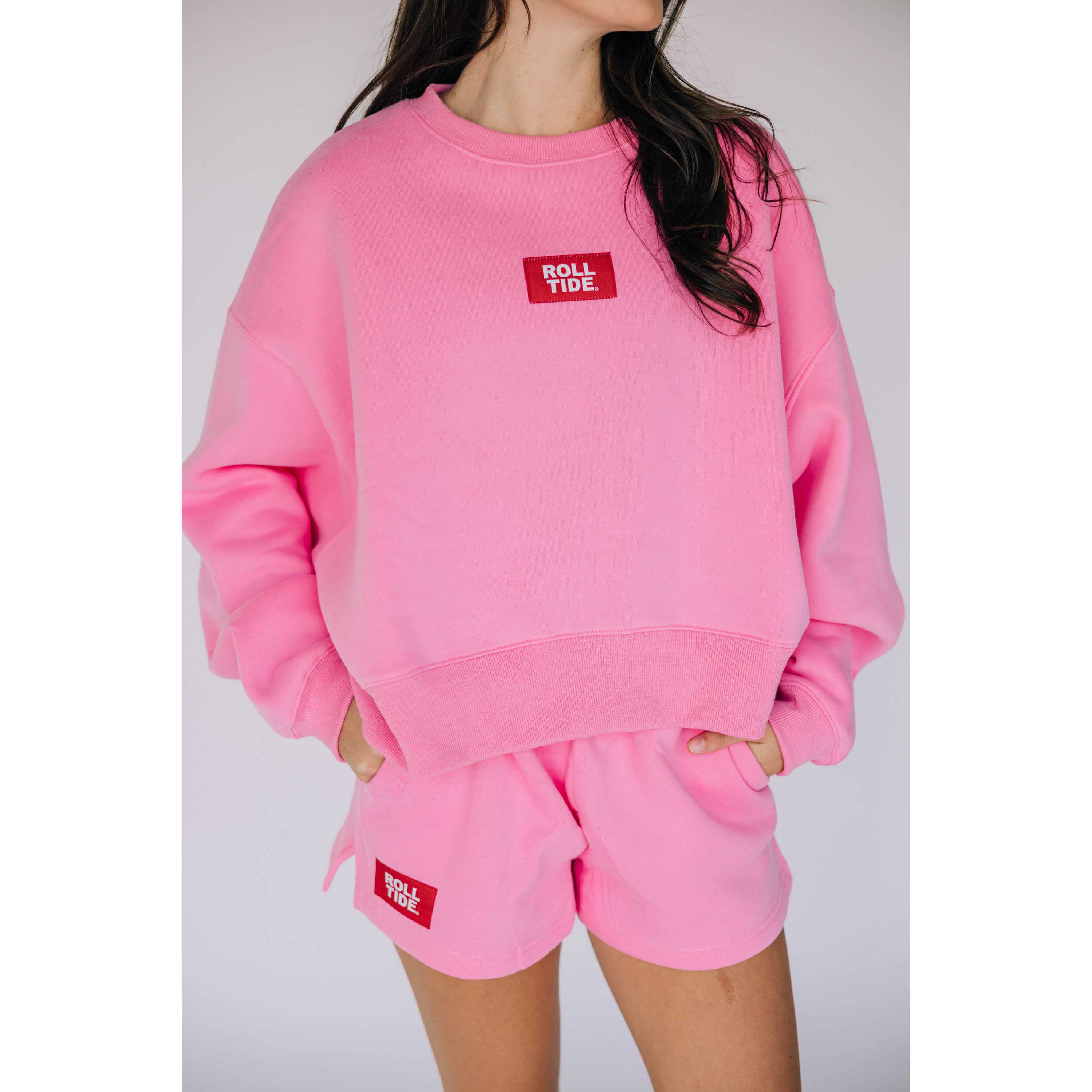 Scarlet & Gold Women's Becca Boxy Crewneck Sweatshirt - Alabama - Image 17