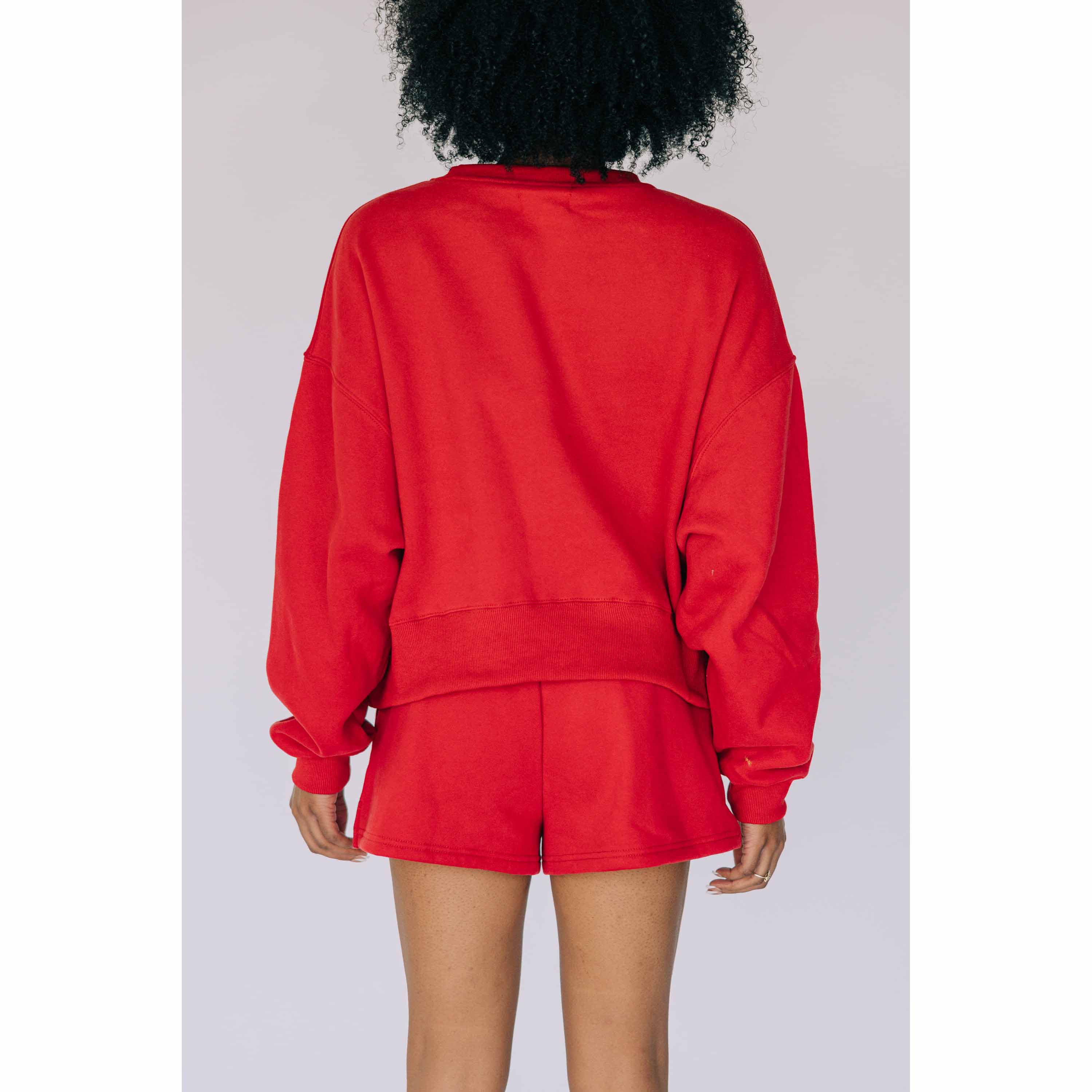 Scarlet & Gold Women's Becca Boxy Crewneck Sweatshirt - Alabama - Image 3