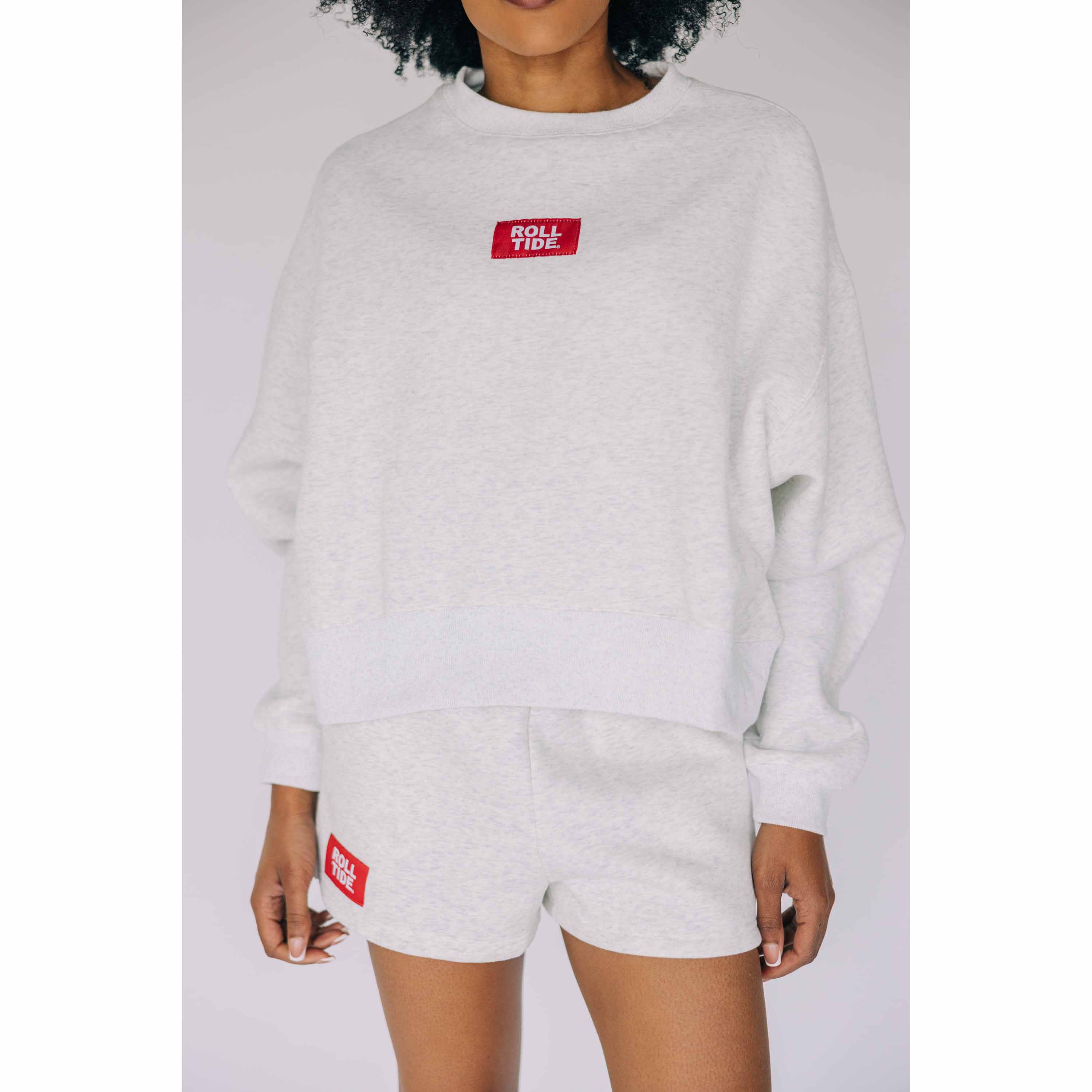 Scarlet & Gold Women's Becca Boxy Crewneck Sweatshirt - Alabama - Image 5
