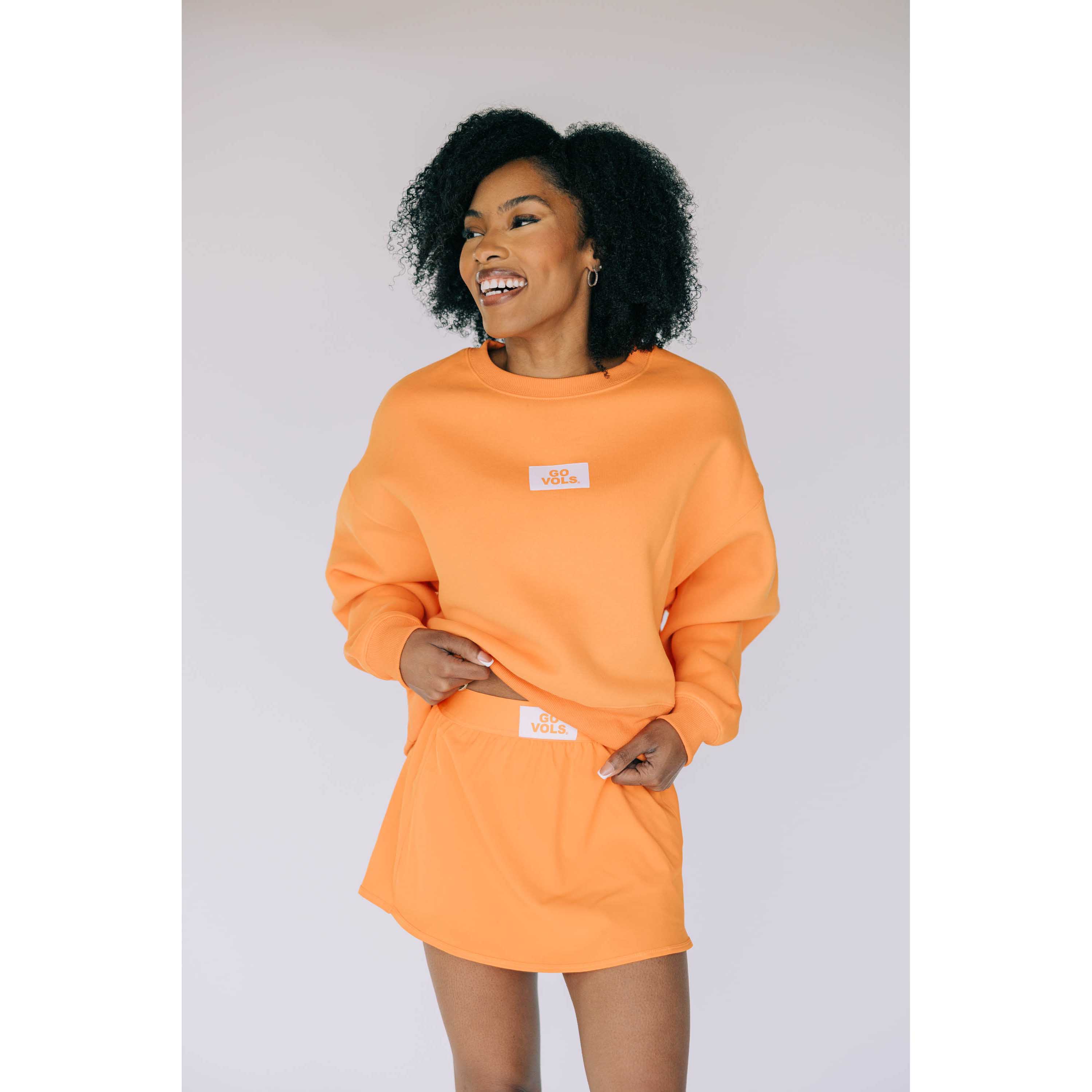 Scarlet & Gold Women's Becca Boxy Crewneck Sweatshirt - Tennessee