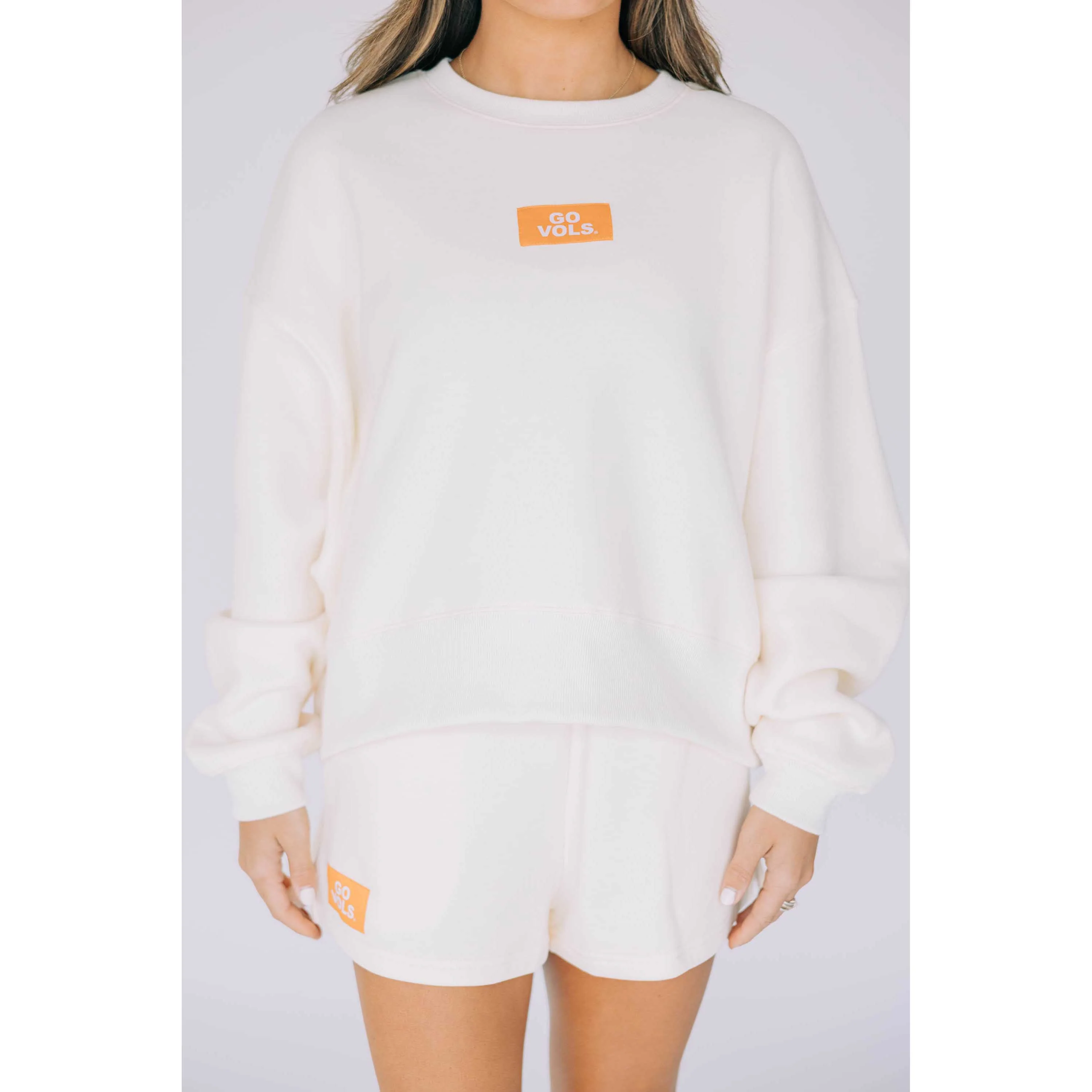 Scarlet & Gold Women's Becca Boxy Crewneck Sweatshirt - Tennessee - Image 5