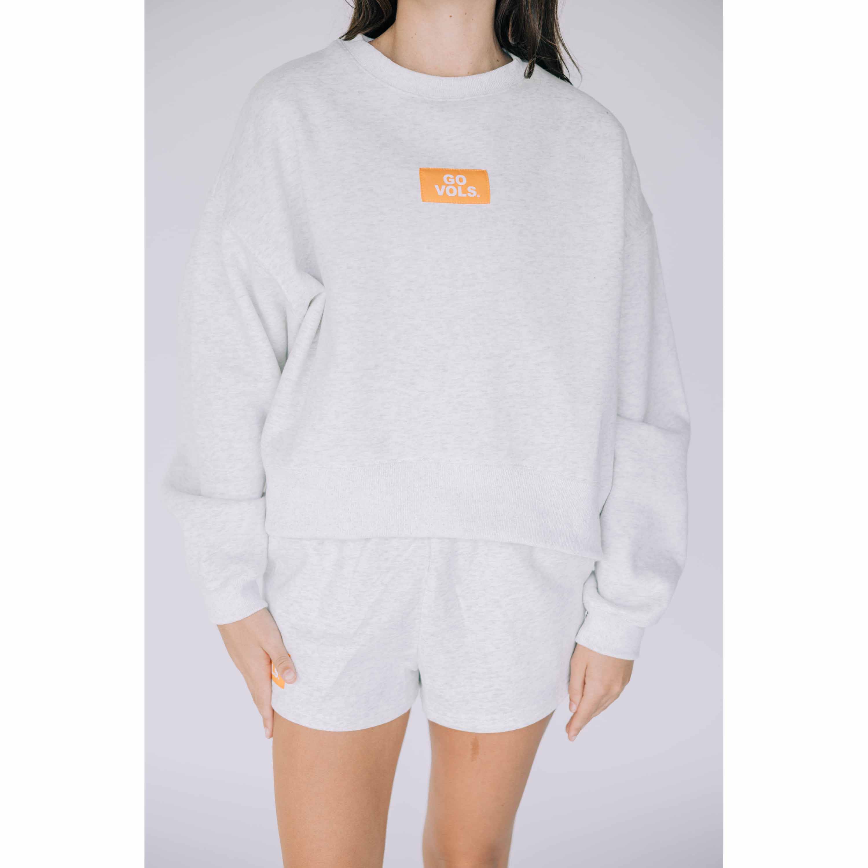 Scarlet & Gold Women's Becca Boxy Crewneck Sweatshirt - Tennessee - Image 9