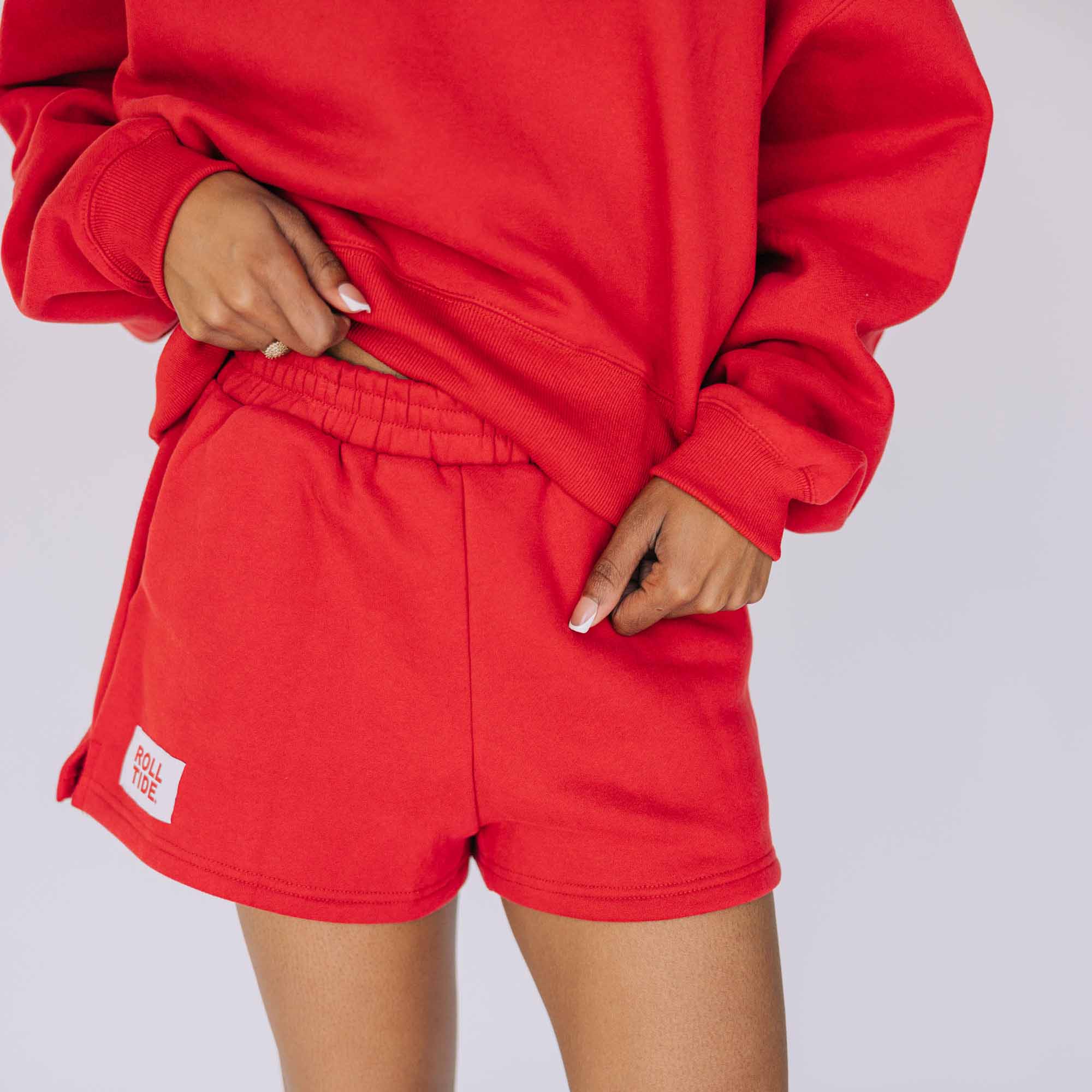Scarlet & Gold Women's Becca Boxy Shorts - Alabama - Image 6
