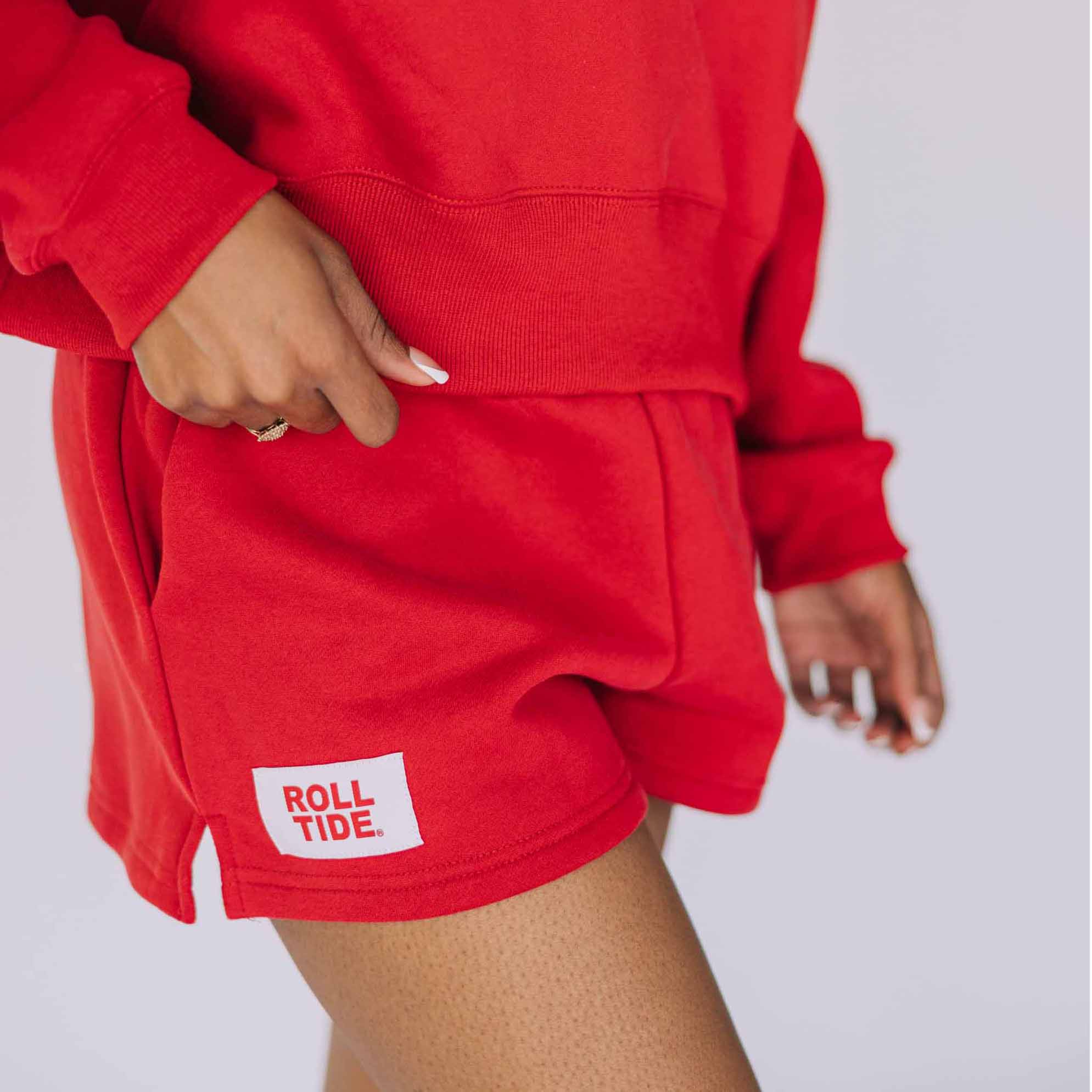 Scarlet & Gold Women's Becca Boxy Shorts - Alabama - Image 7