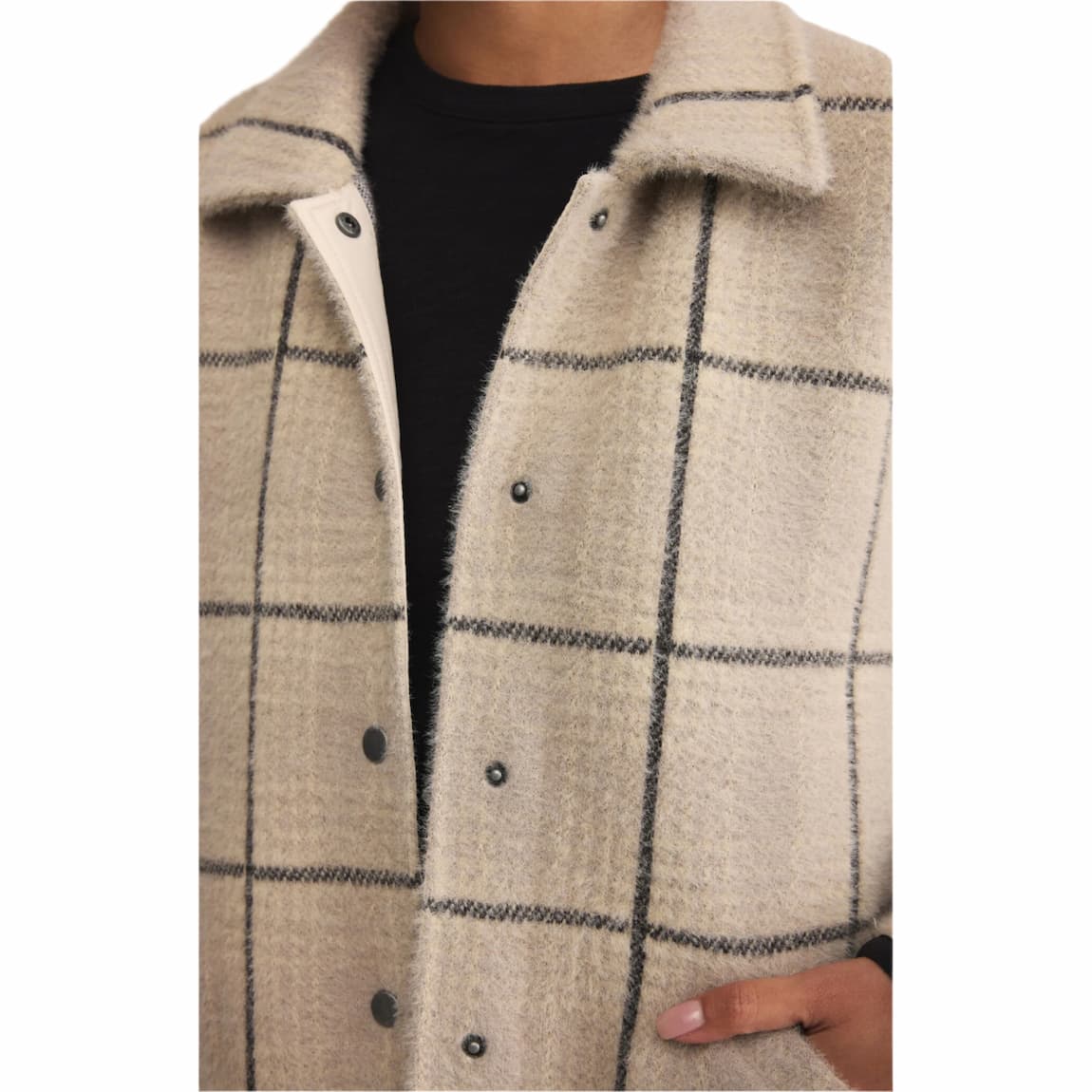 Z Supply Women's Bronx Plaid Jacket - Image 4