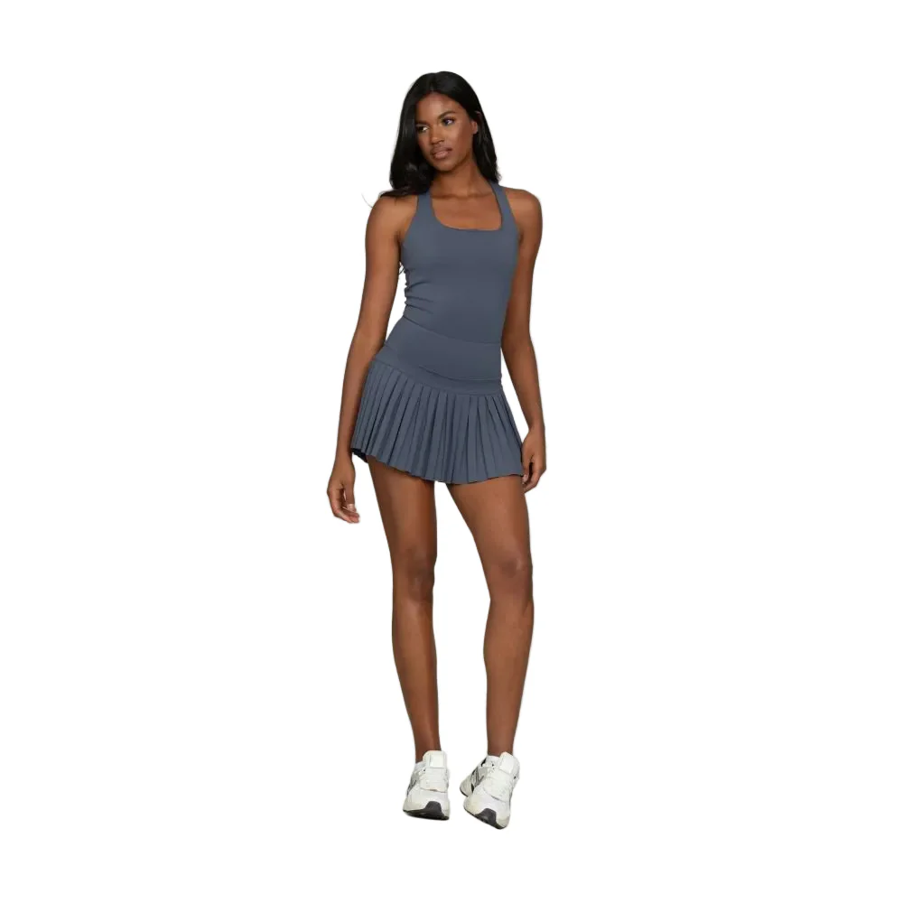 Gold Hinge Women's Criss Cross Pleated Dress - Image 5