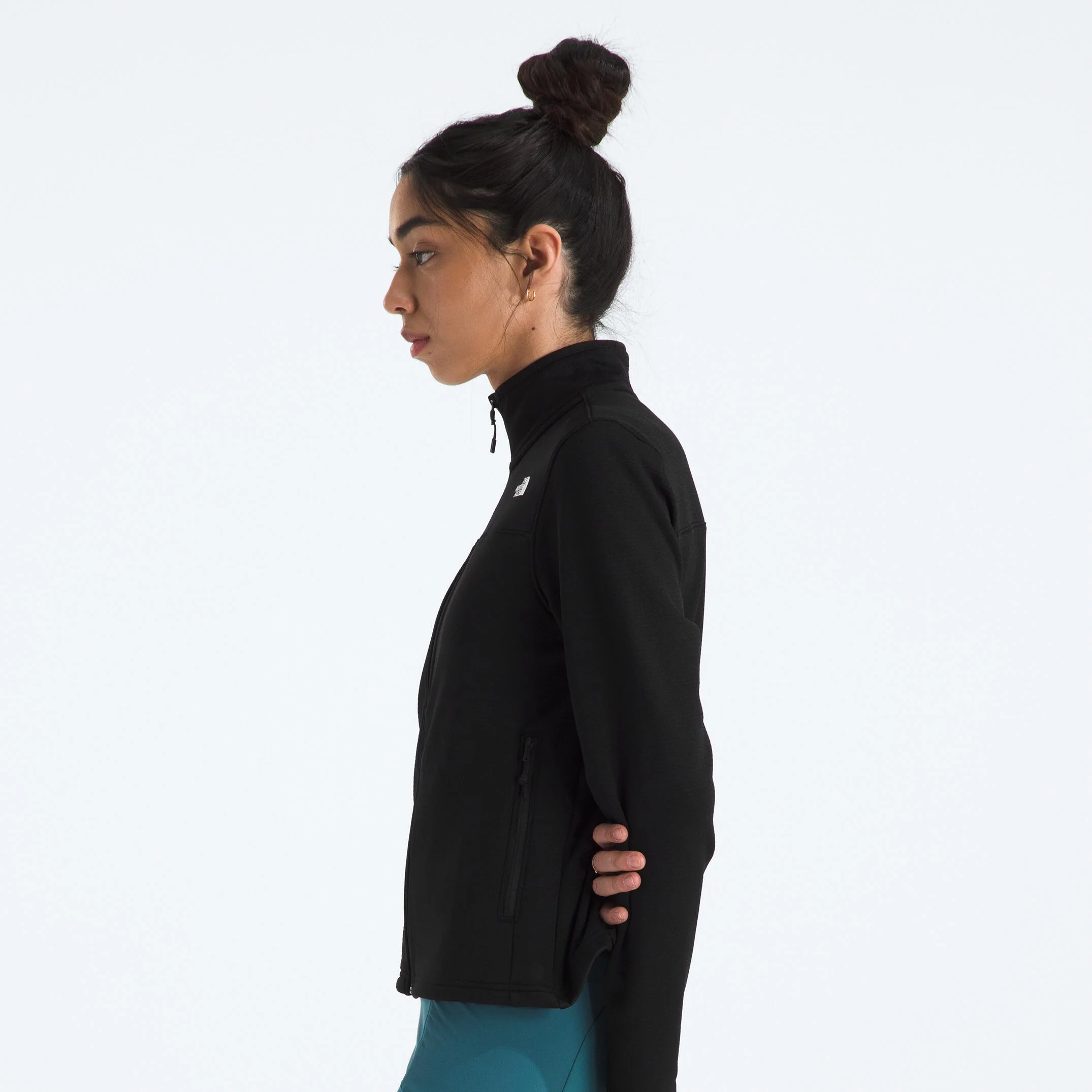 The North Face Women's Cedar Trail Grid Fleece Full-Zip Jacket - Image 2