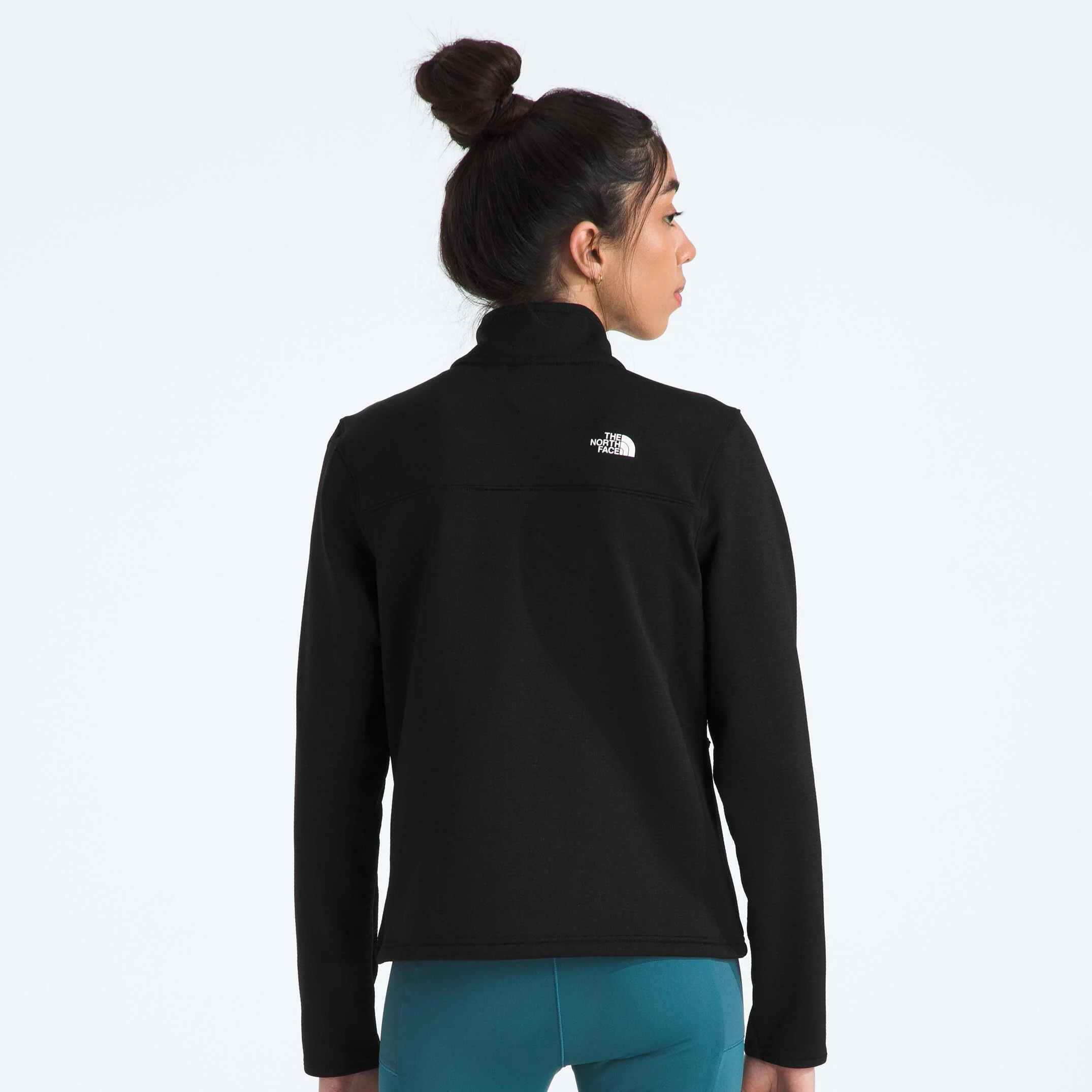 The North Face Women's Cedar Trail Grid Fleece Full-Zip Jacket - Image 3