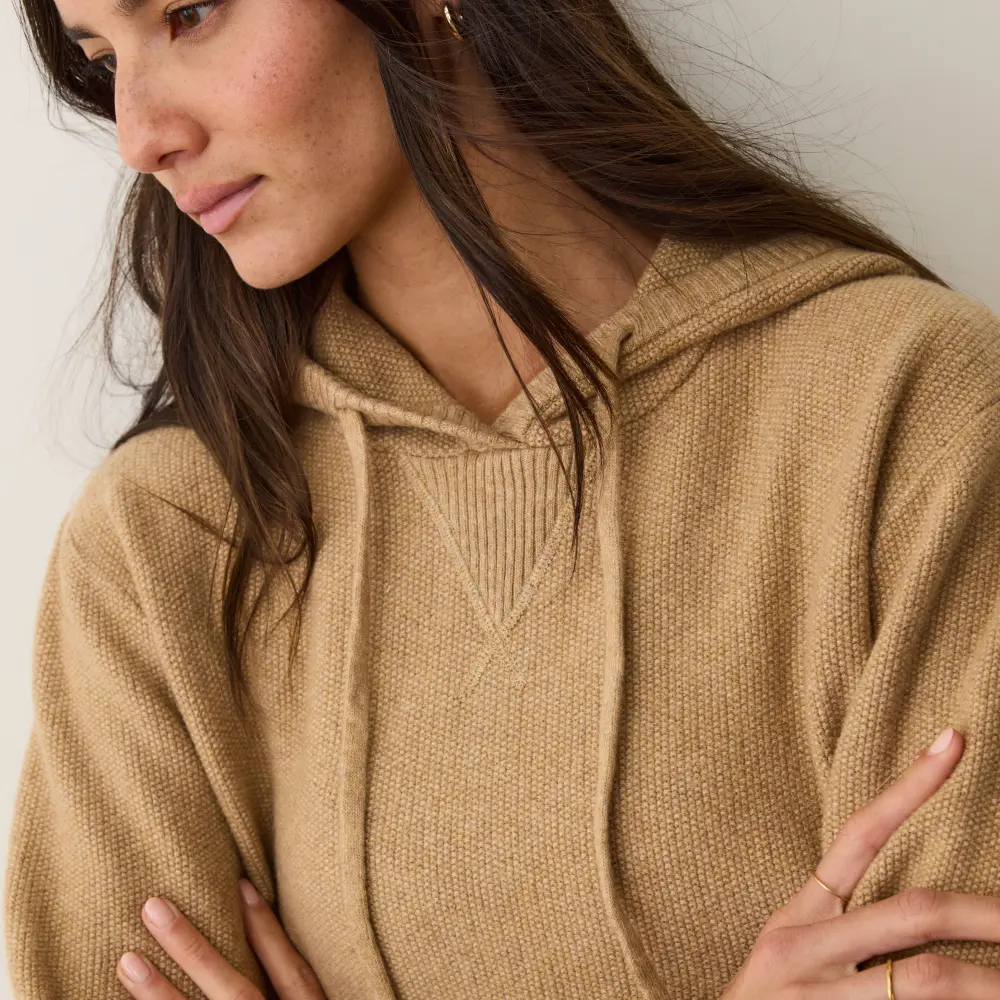 Marine Layer Women's Chalet Knit Hoodie - Image 3