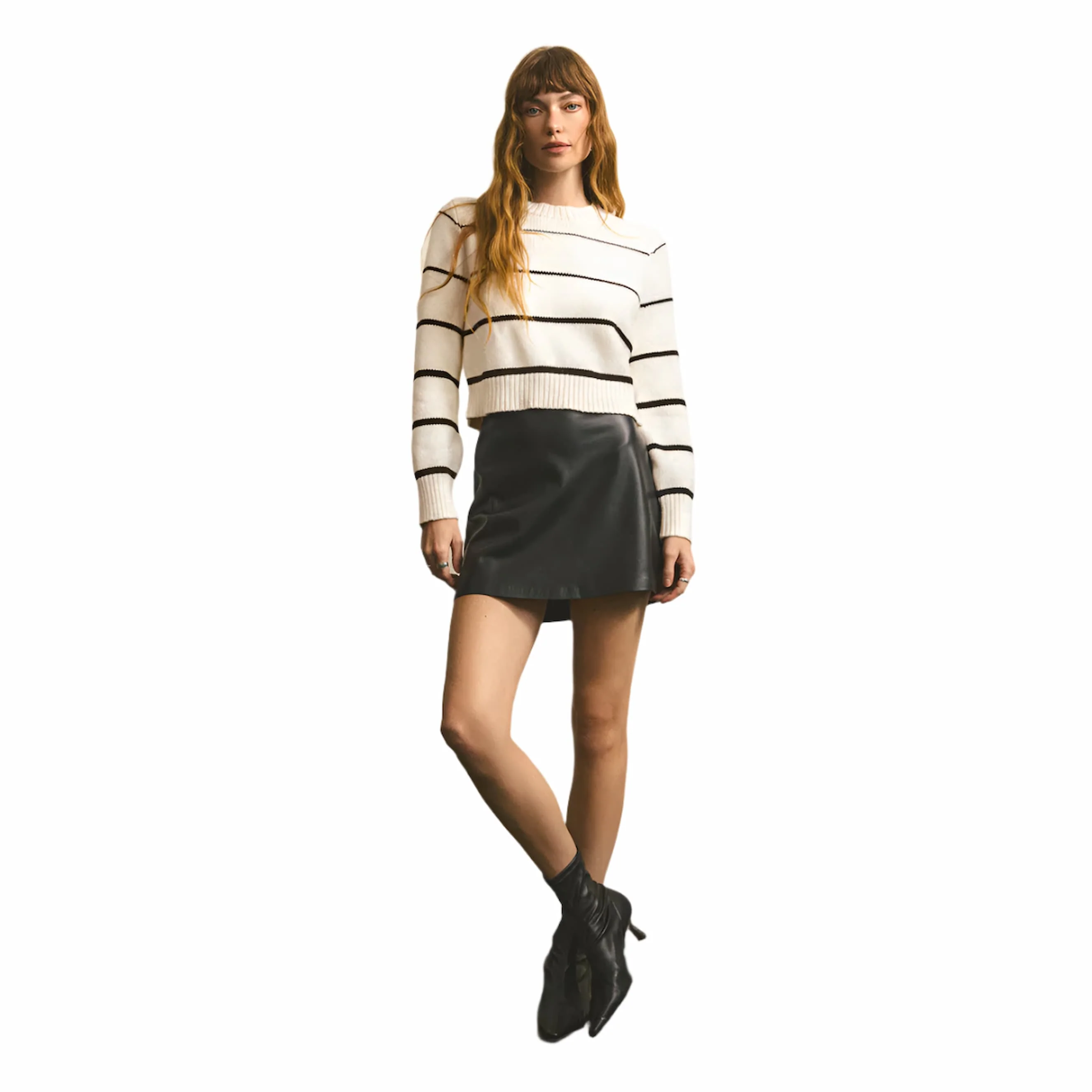 Z Supply Women's Ciera Leather Skirt - Image 4