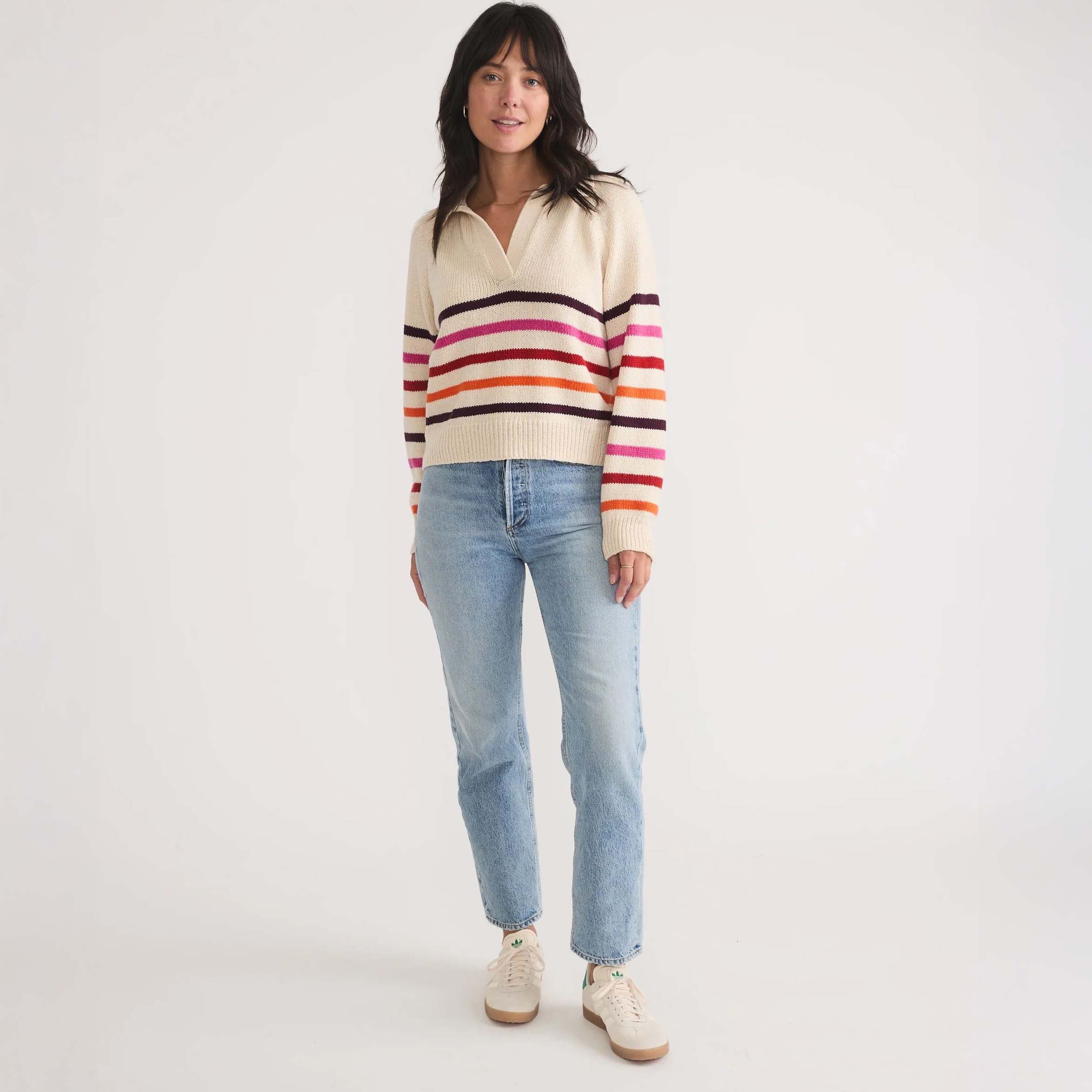 Marine Layer Women's Claire Sweater Polo - Image 4