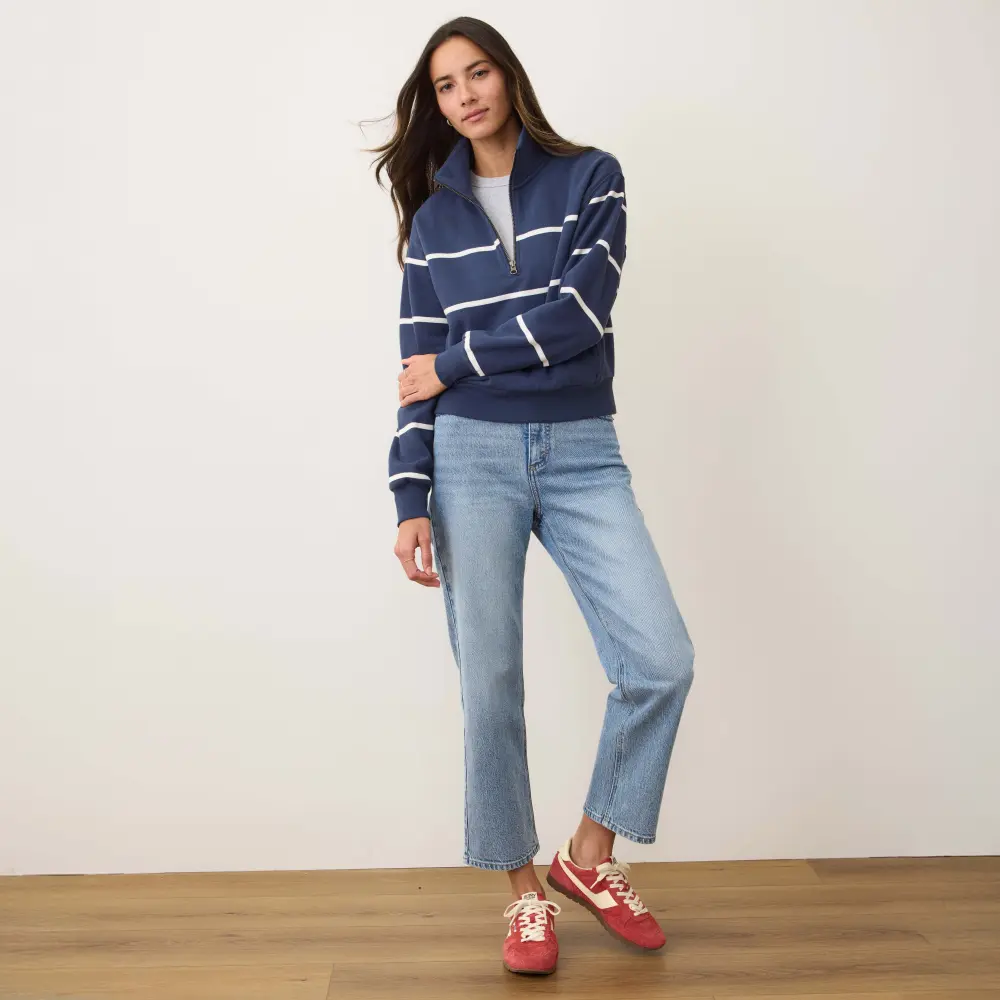 Marine Layer Women's Cloud 9 Half Zip - Image 4