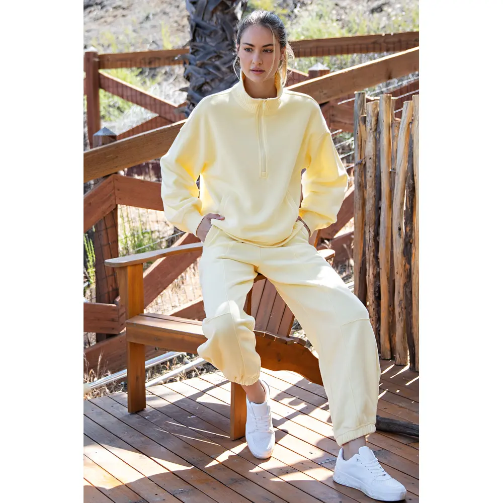 Rae Mode Women's Cocoon Jogger Sweatpants - Image 4