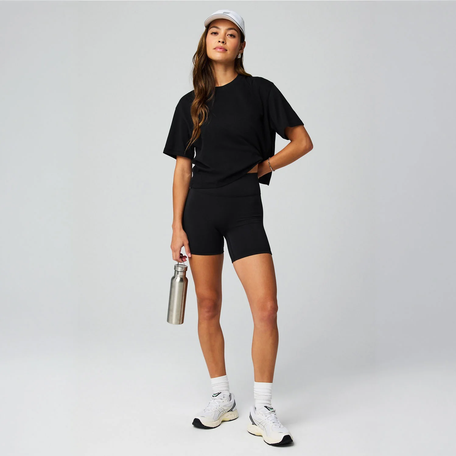Fabletics Women's Cotton Boxy Short Sleeve Tee - Image 3