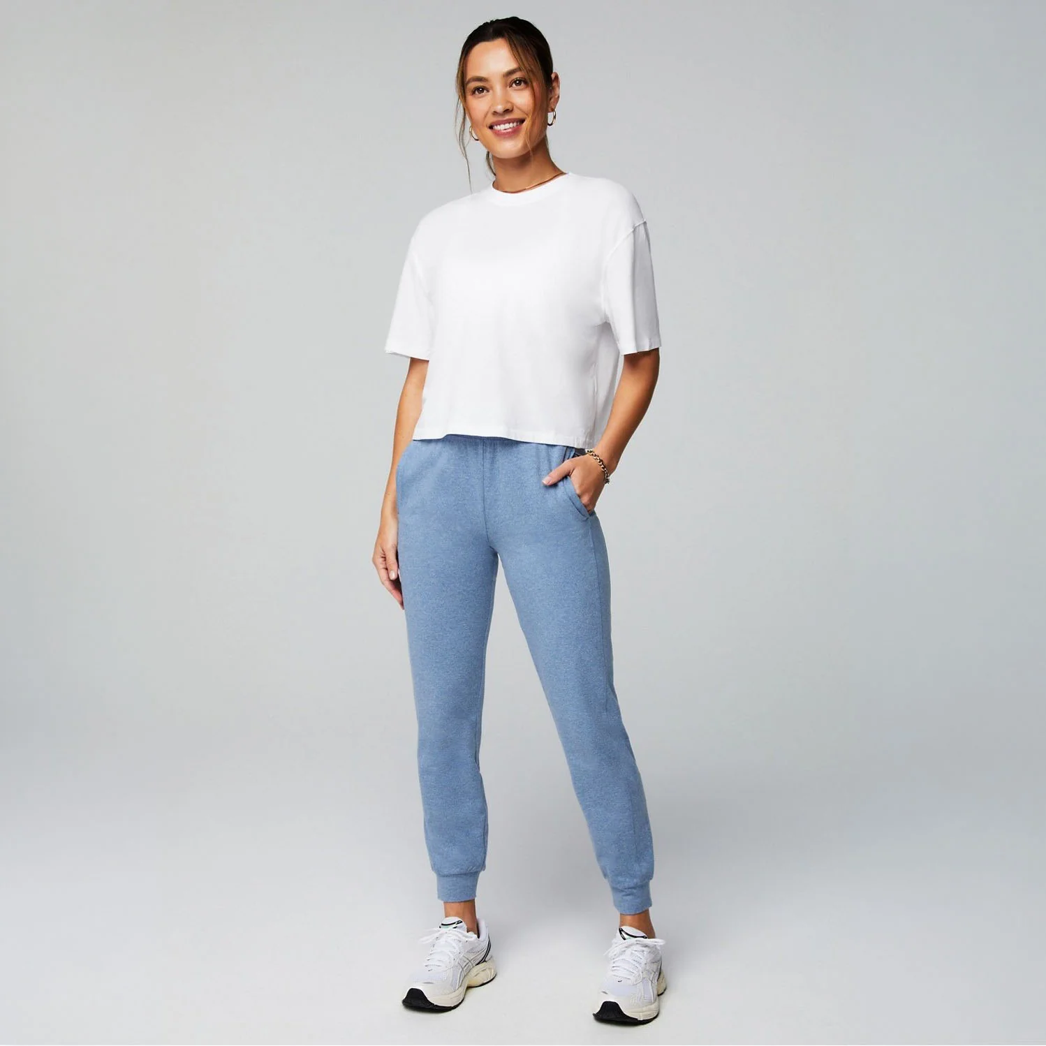 Fabletics Women's Cotton Boxy Short Sleeve Tee - Image 9