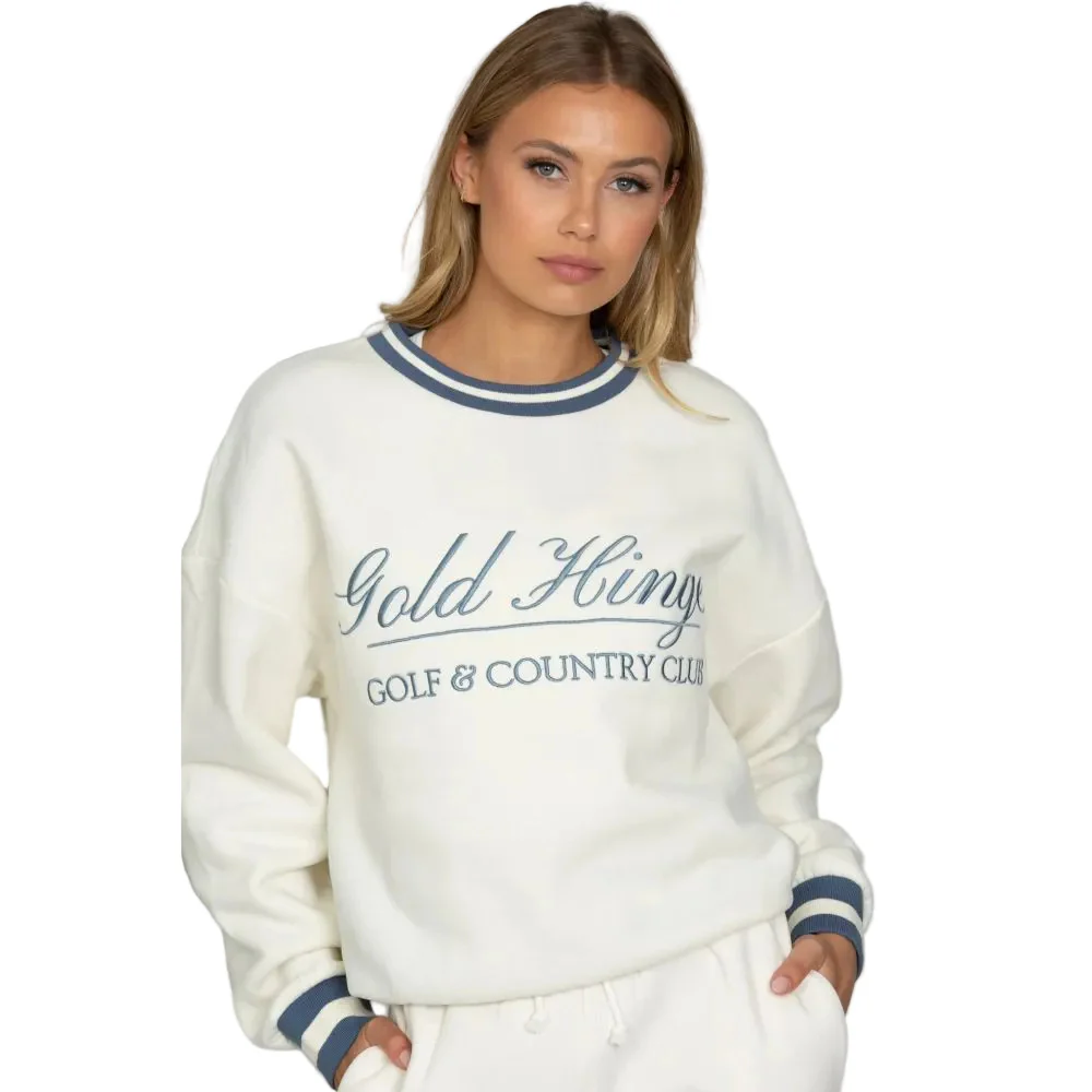 Gold Hinge Women's Country Club Sweatshirt - Image 4