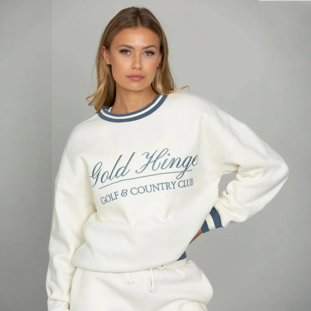 Gold Hinge Women's Country Club Sweatshirt - Image 6