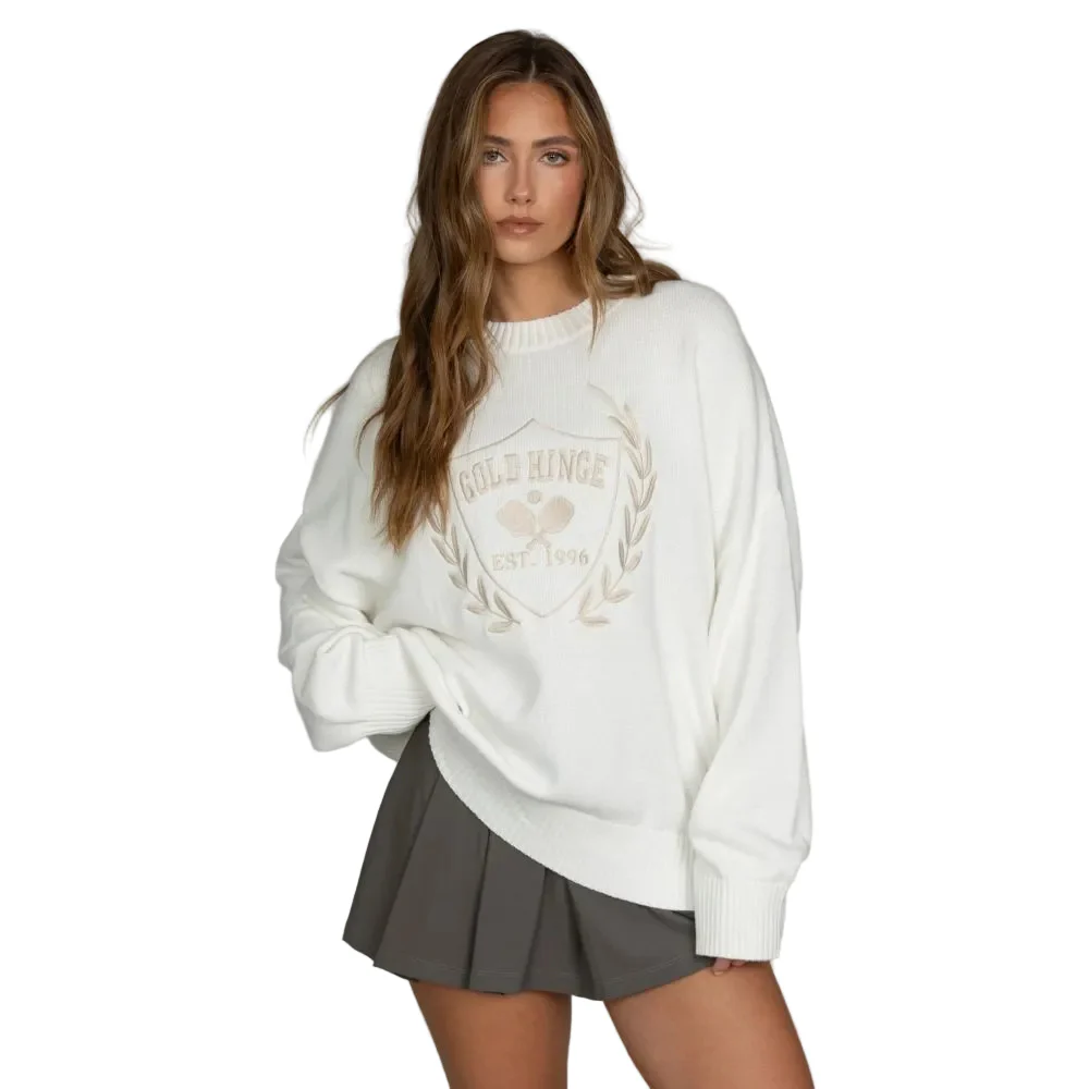 Gold Hinge Women's Crest Sweater - Image 2