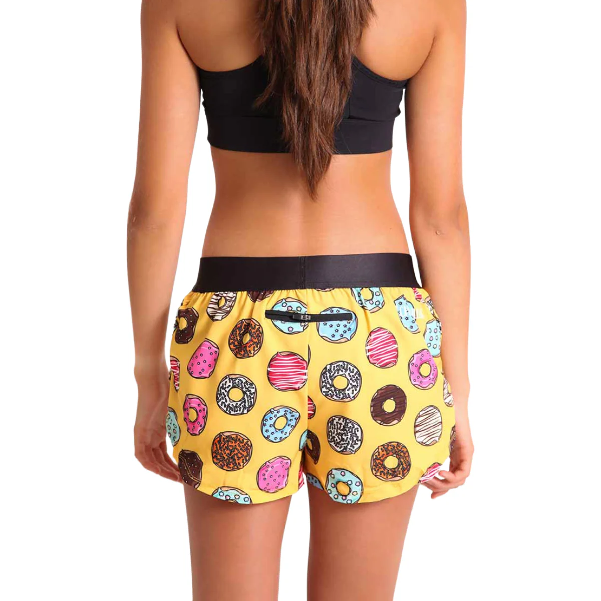 ChicknLegs Women's Salty Donuts Split Shorts 1.5" - Image 3