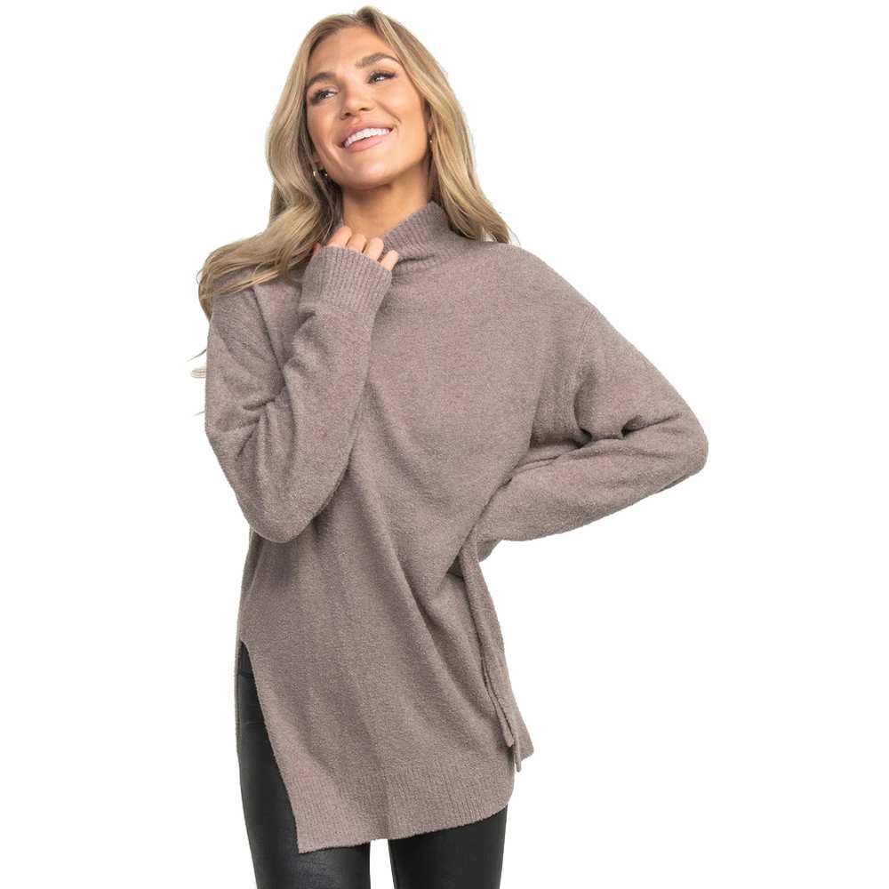 Southern Shirt Women's Dreamluxe Notched Turtleneck Sweater - Image 2