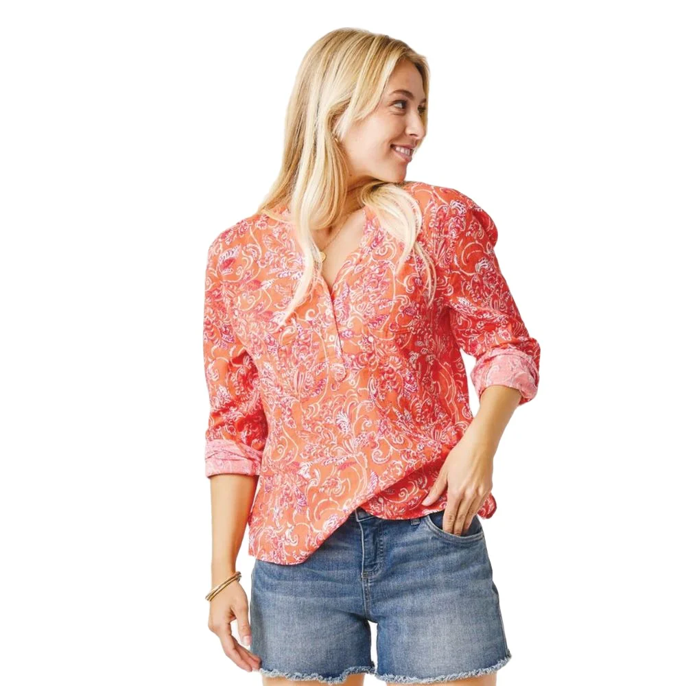 Women's Dylan Gauze Shirt - Image 6