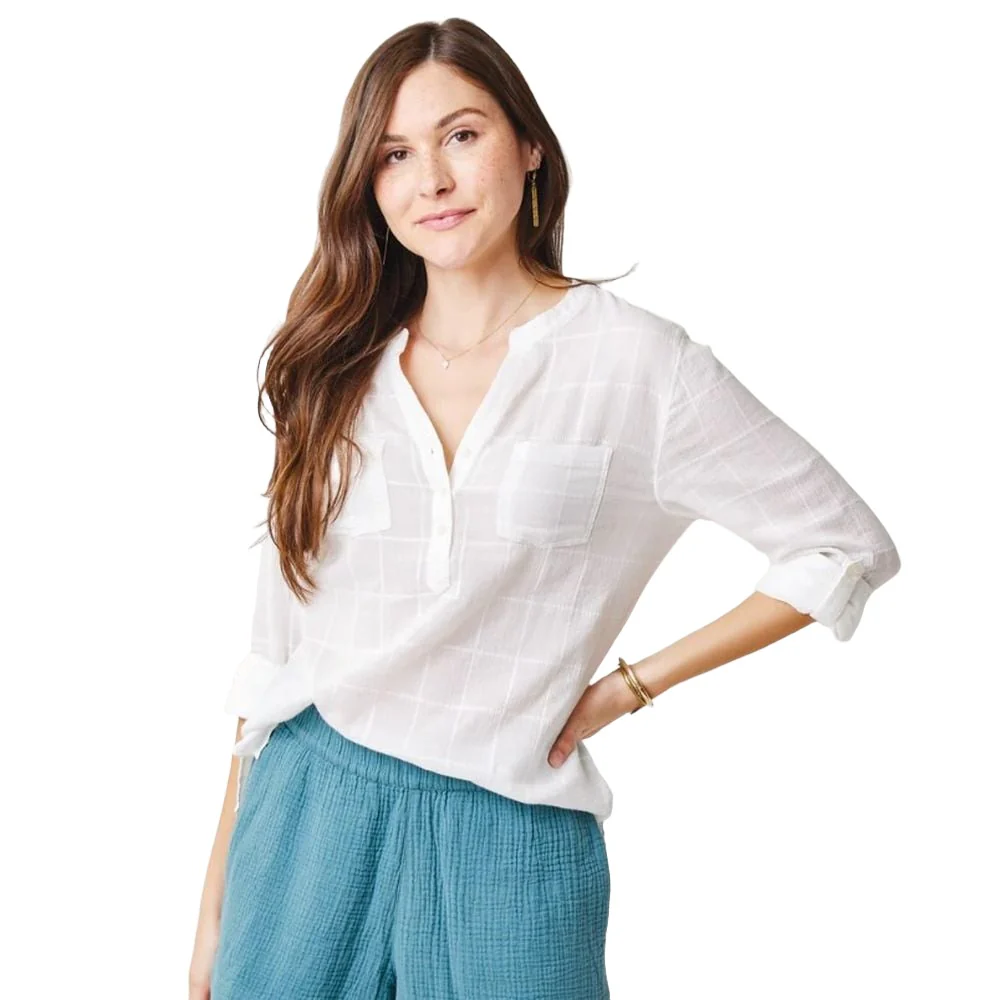 Women's Dylan Gauze Shirt - Image 7