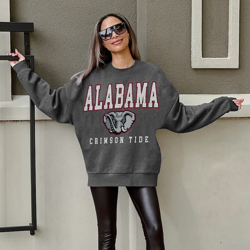 Gameday Couture Women's Easy Street Crewneck - Alabama - Image 3