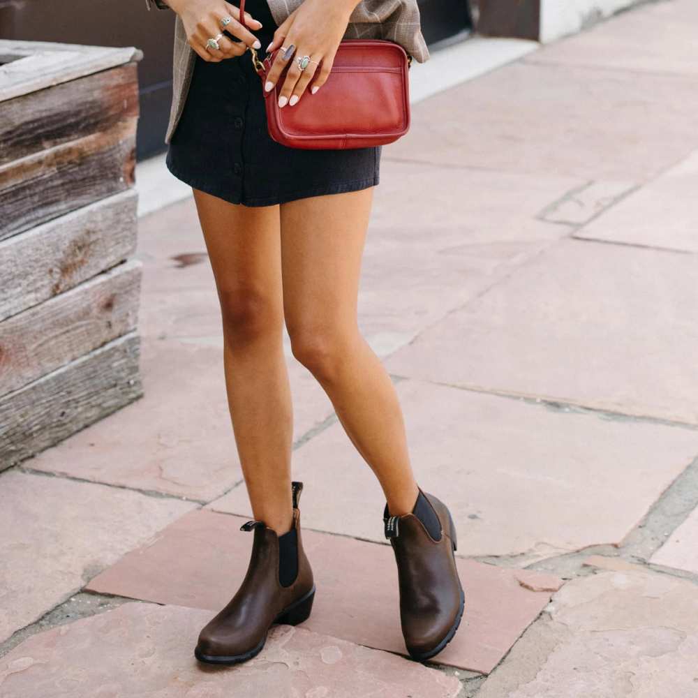 Women's Elastic Sided Heel Boots - Image 3