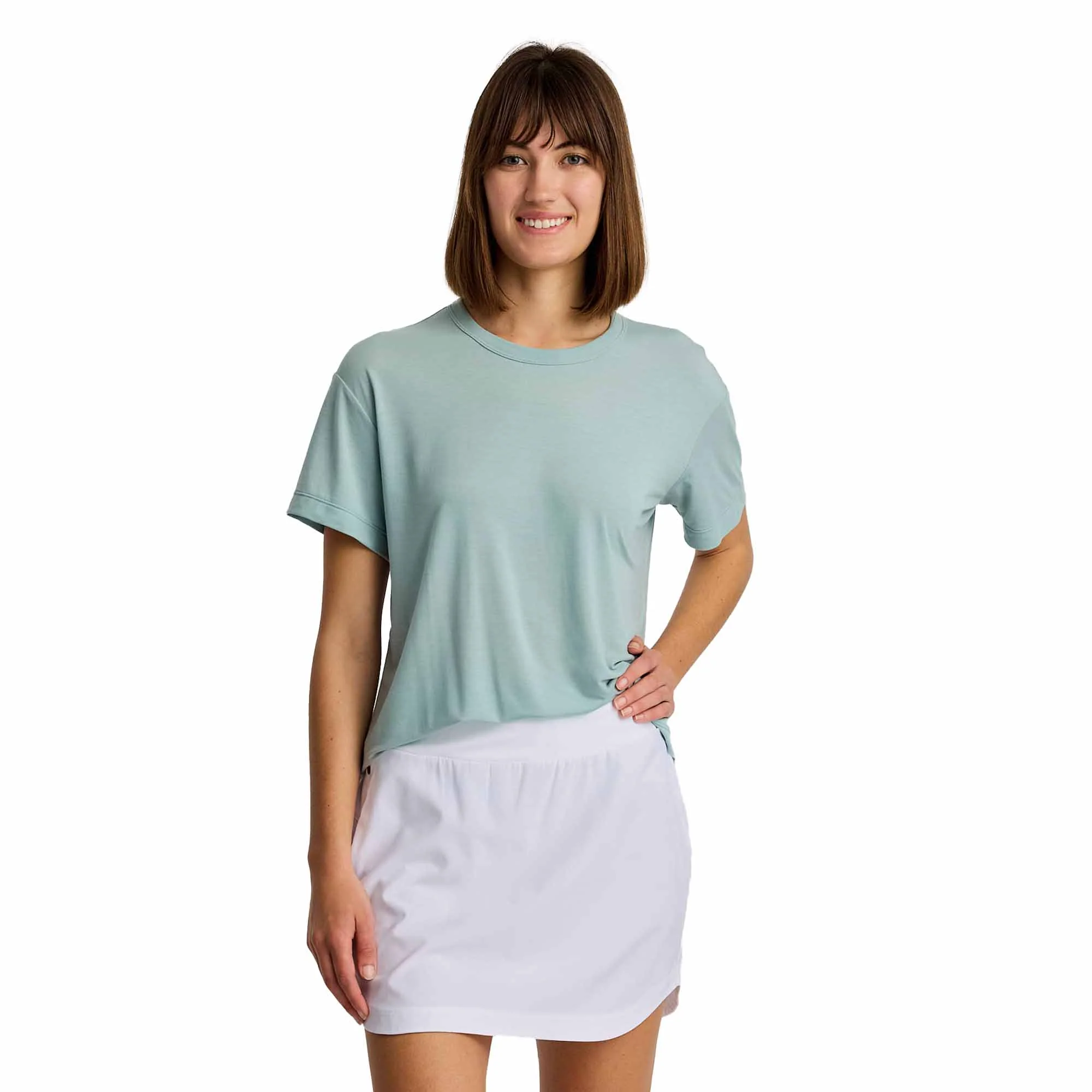 Free Fly Women's Elevate Lightweight Short-Sleeve Tee - Image 4