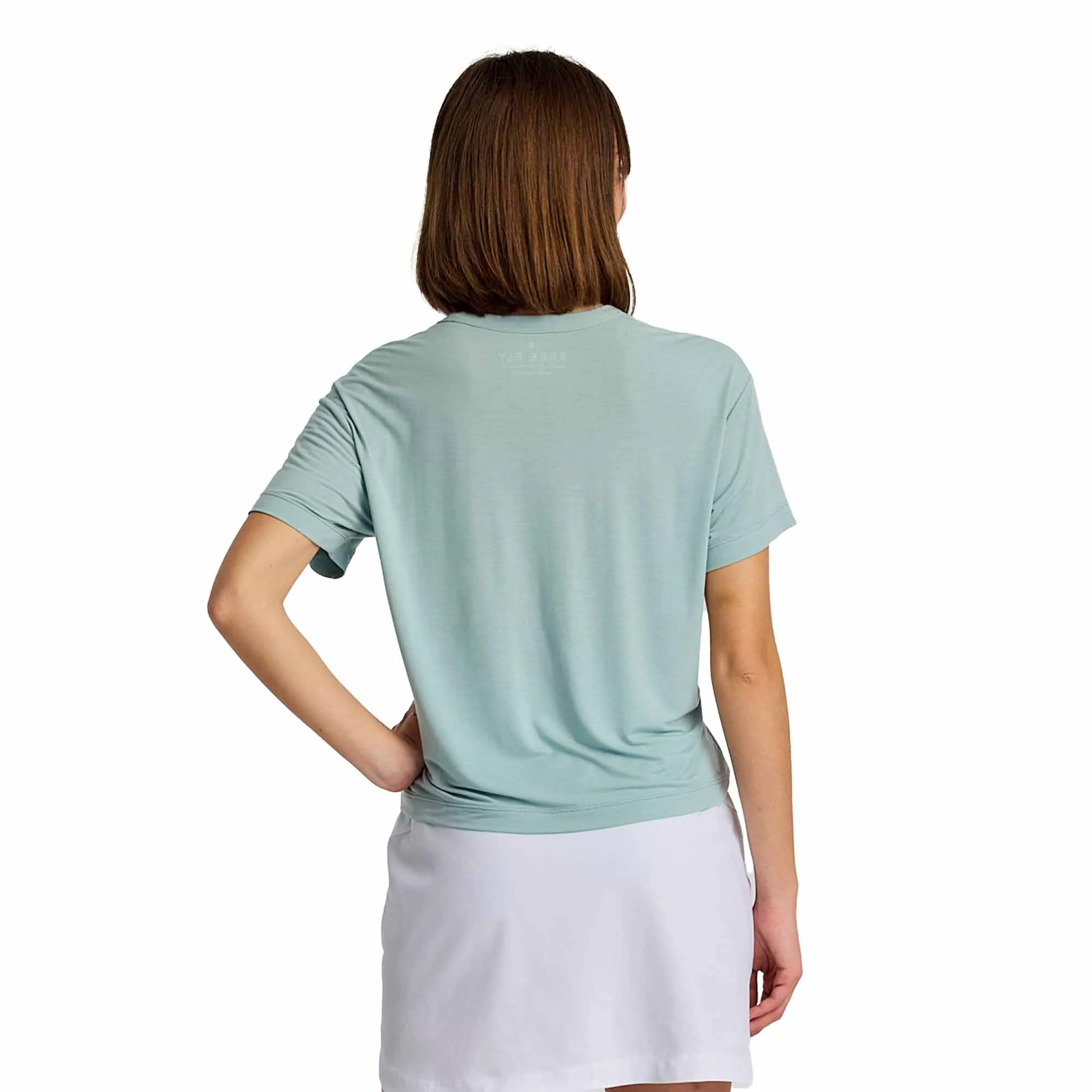 Free Fly Women's Elevate Lightweight Short-Sleeve Tee - Image 5
