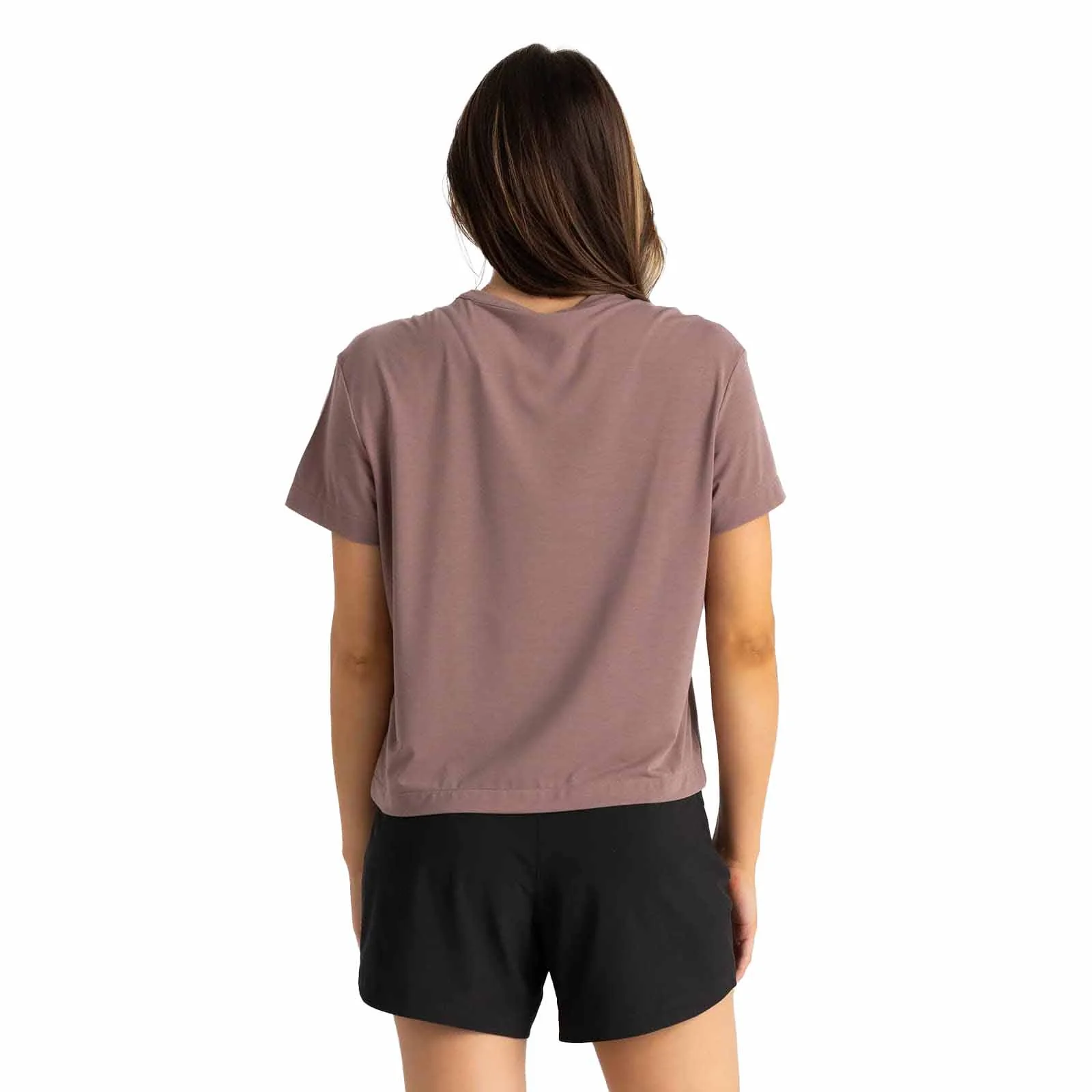 Free Fly Women's Elevate Lightweight Short-Sleeve Tee - Image 8